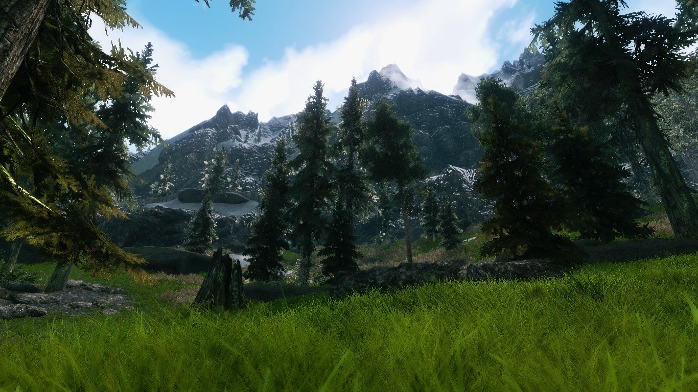 High resolution Skyrim 1366x768 laptop background ID:120677 for computer