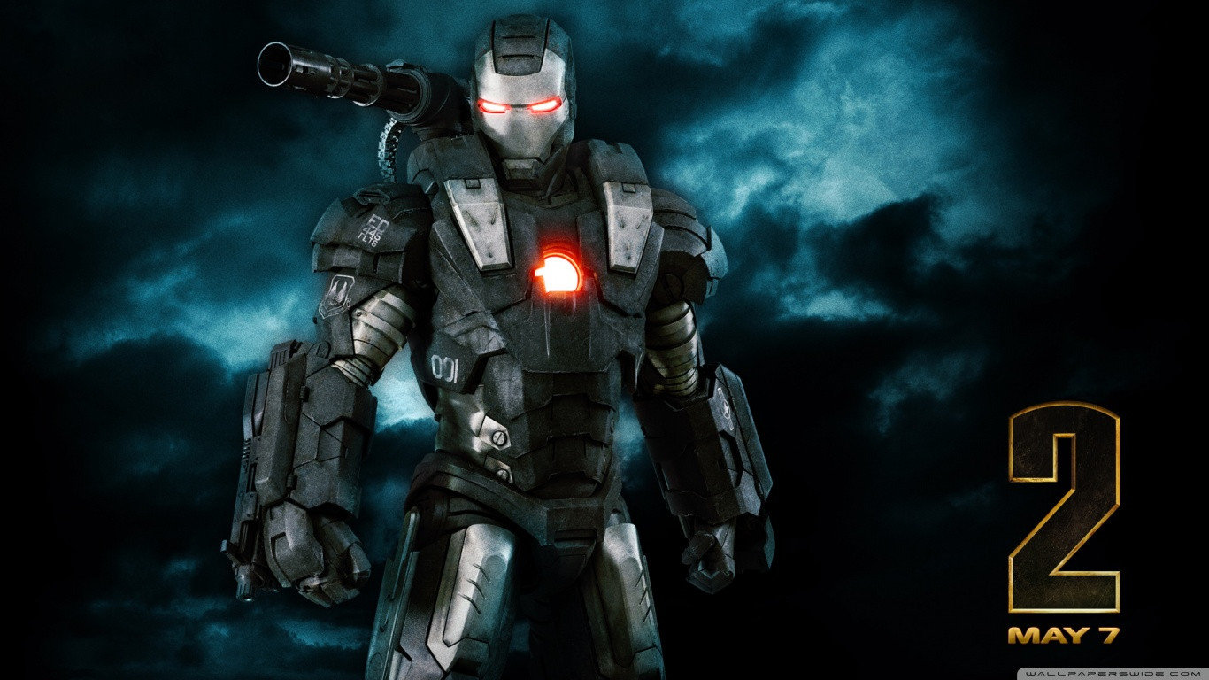 Best Iron Man 2 background ID:232634 for High Resolution 1366x768 laptop PC