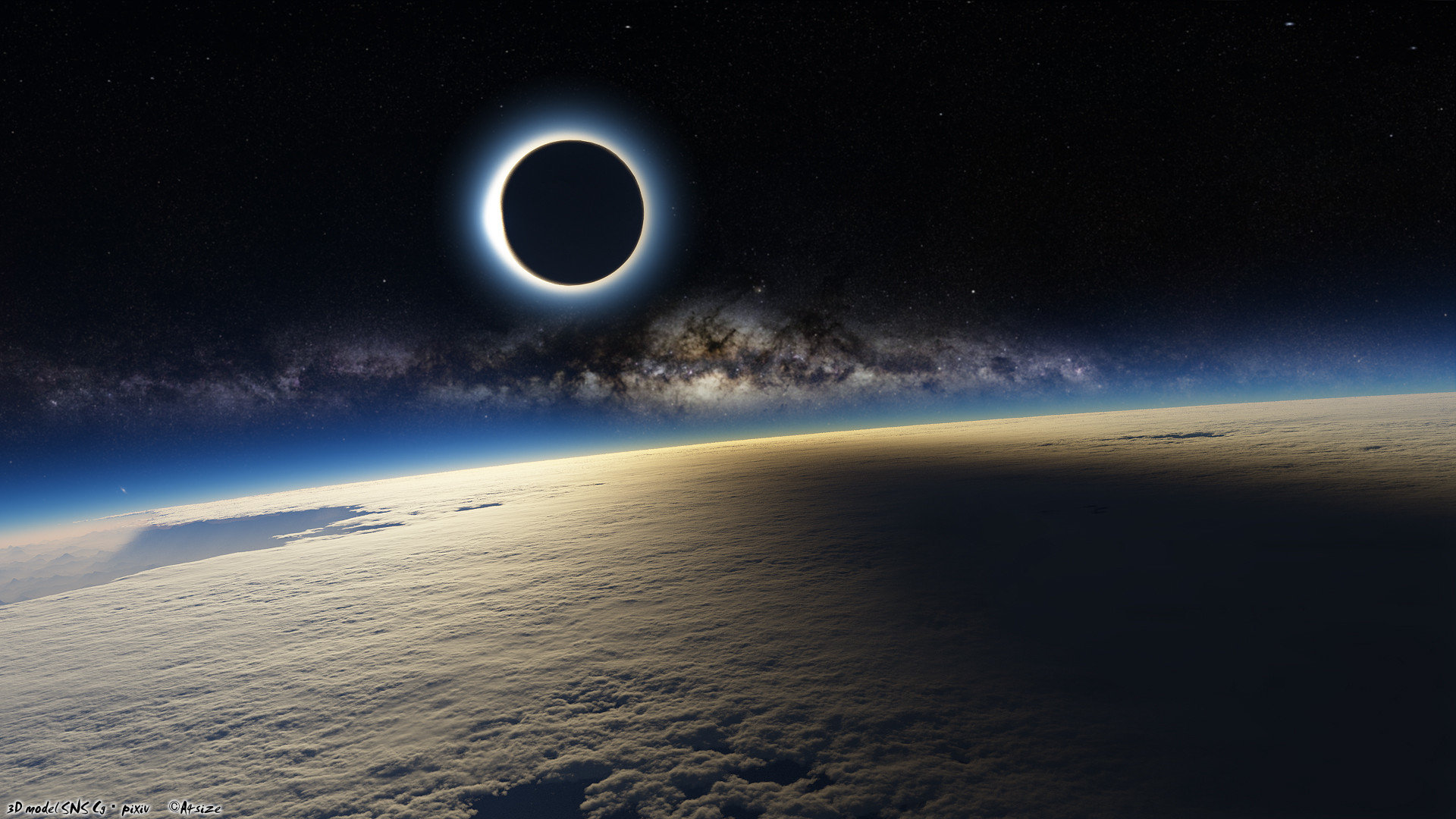 Awesome Solar Eclipse free wallpaper ID:497595 for hd 1080p computer