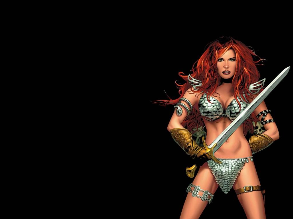 High resolution Red Sonja hd 1024x768 background ID:449783 for PC