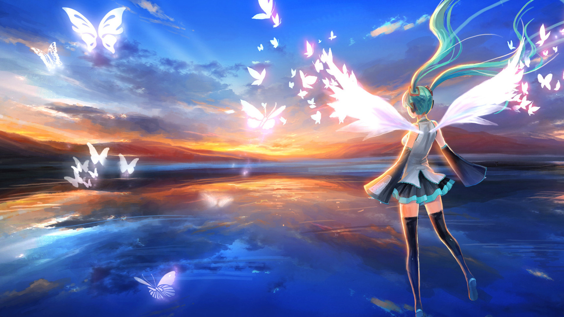 Free download Hatsune Miku background ID:467 full hd 1080p for PC