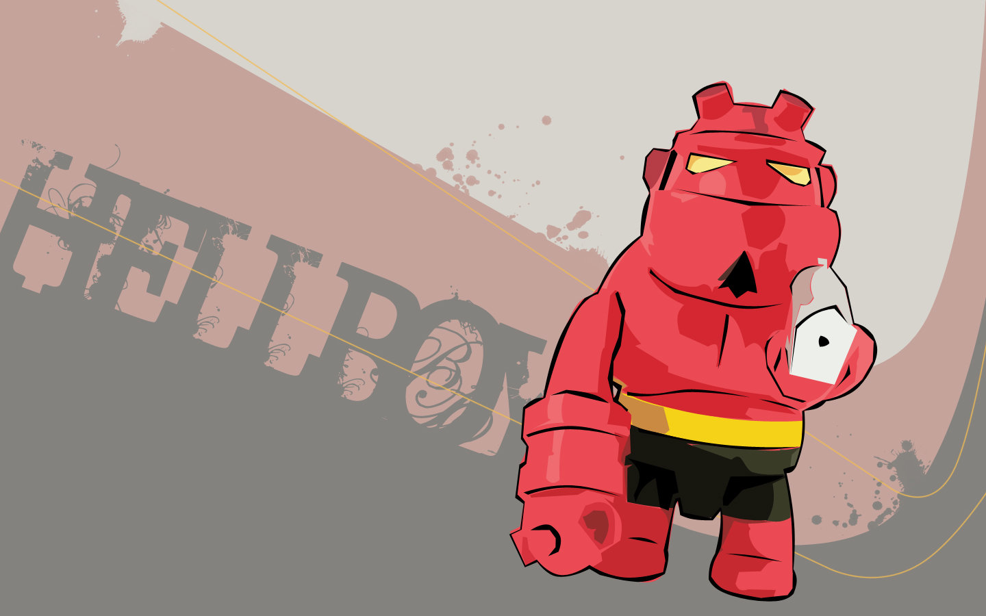 Awesome Hellboy free wallpaper ID:397709 for hd 1440x900 PC