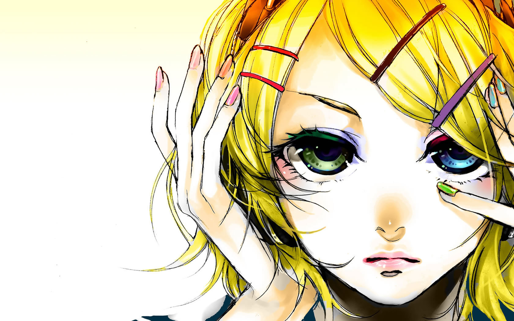 Download hd 1680x1050 Rin Kagamine desktop background ID:6570 for free