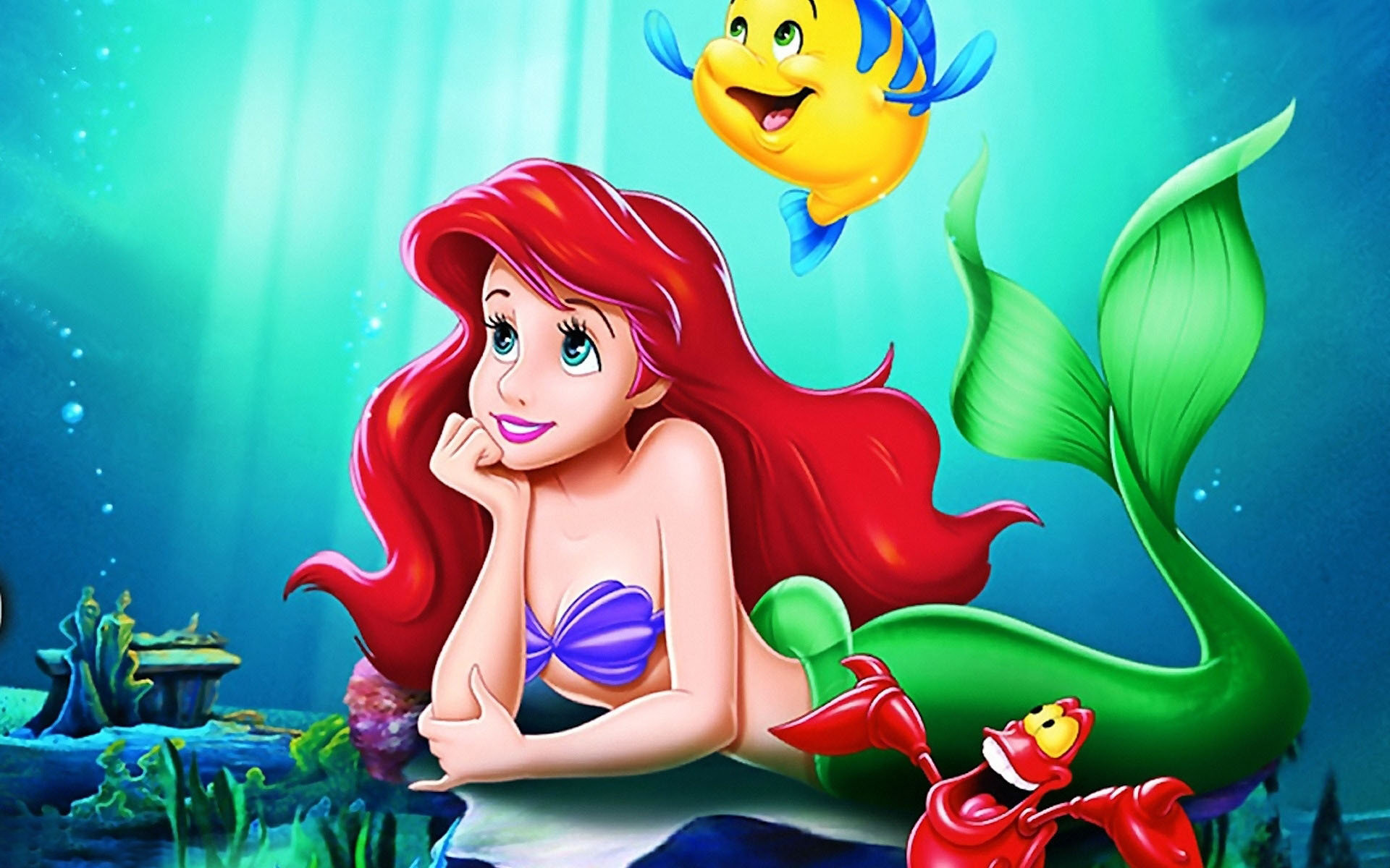 Download hd 1920x1200 Little Mermaid PC background ID:321484 for free