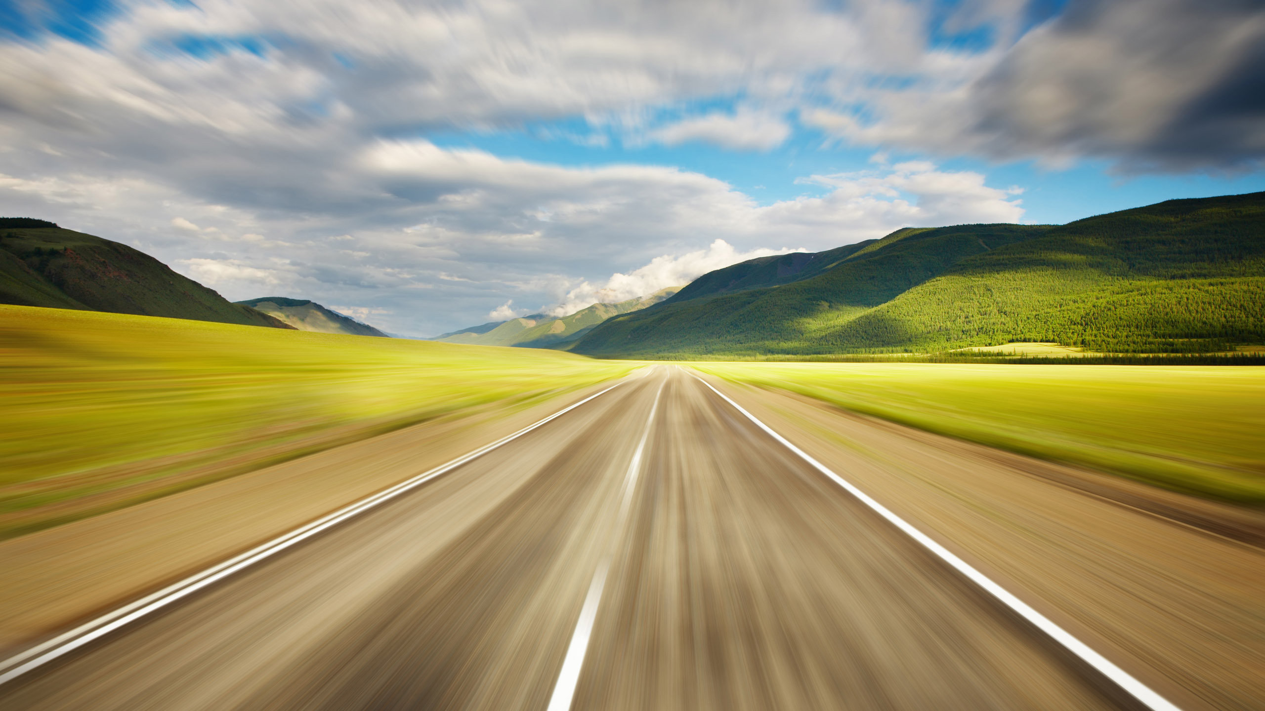 Download hd 2560x1440 Road desktop background ID:490987 for free
