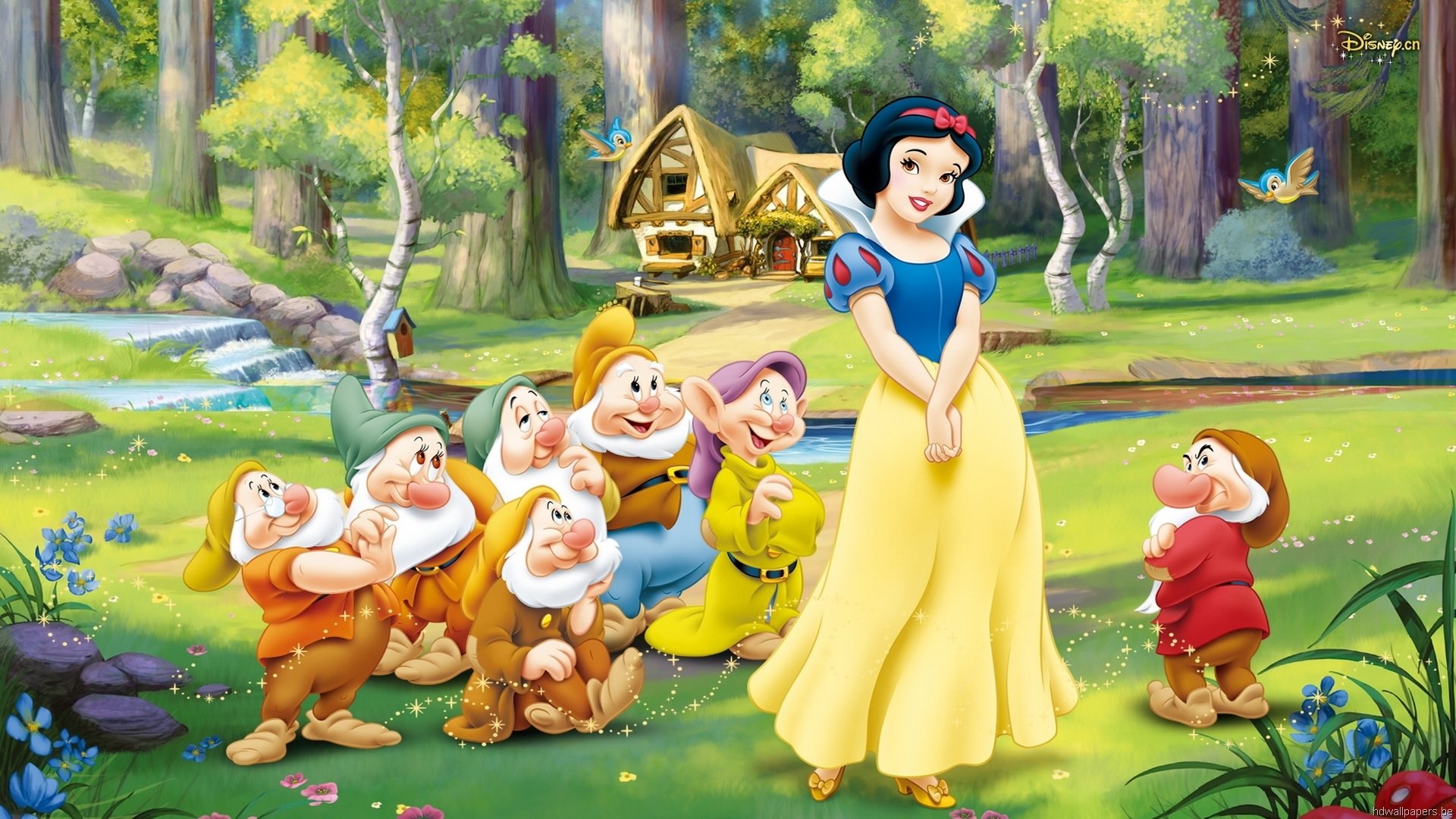 Free Snow White And The Seven Dwarfs high quality background ID:276977 for full hd 1080p PC