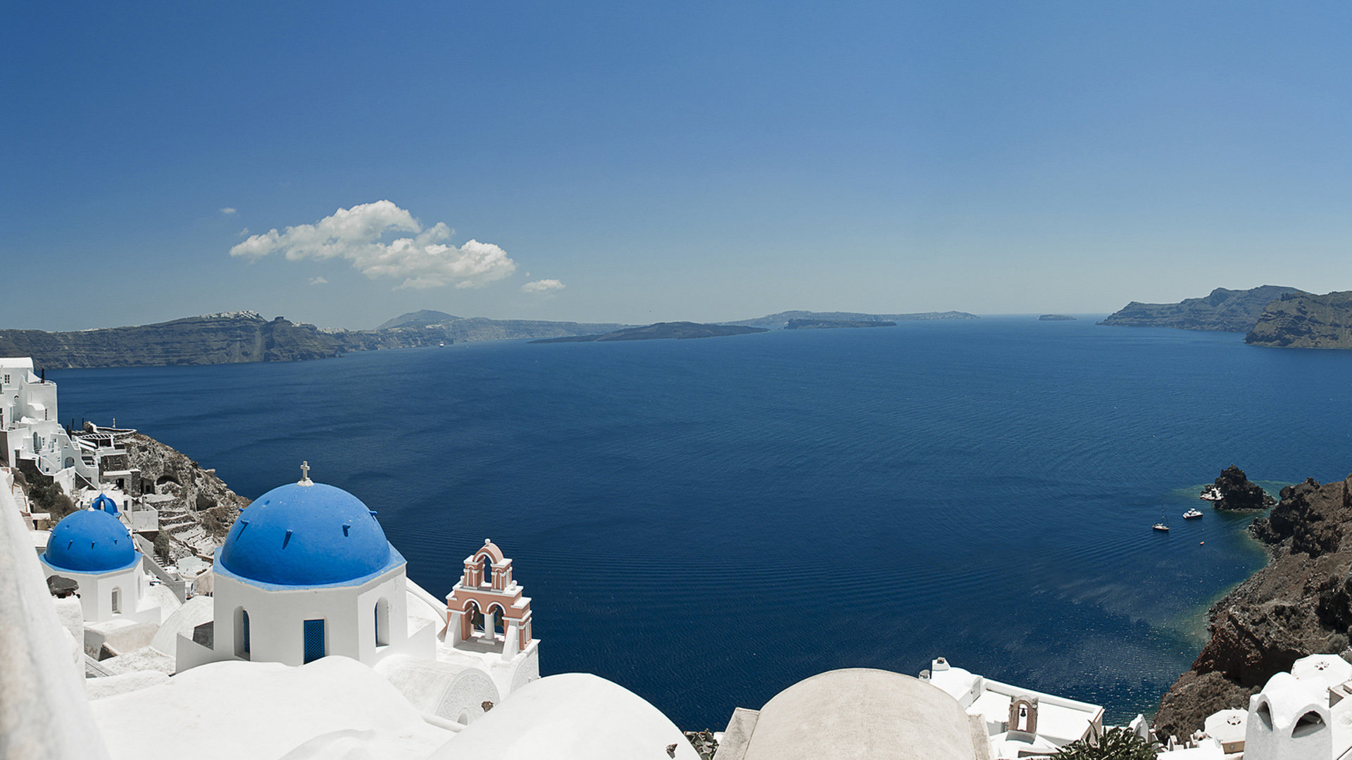 Best Santorini background ID:496859 for High Resolution hd 1080p PC