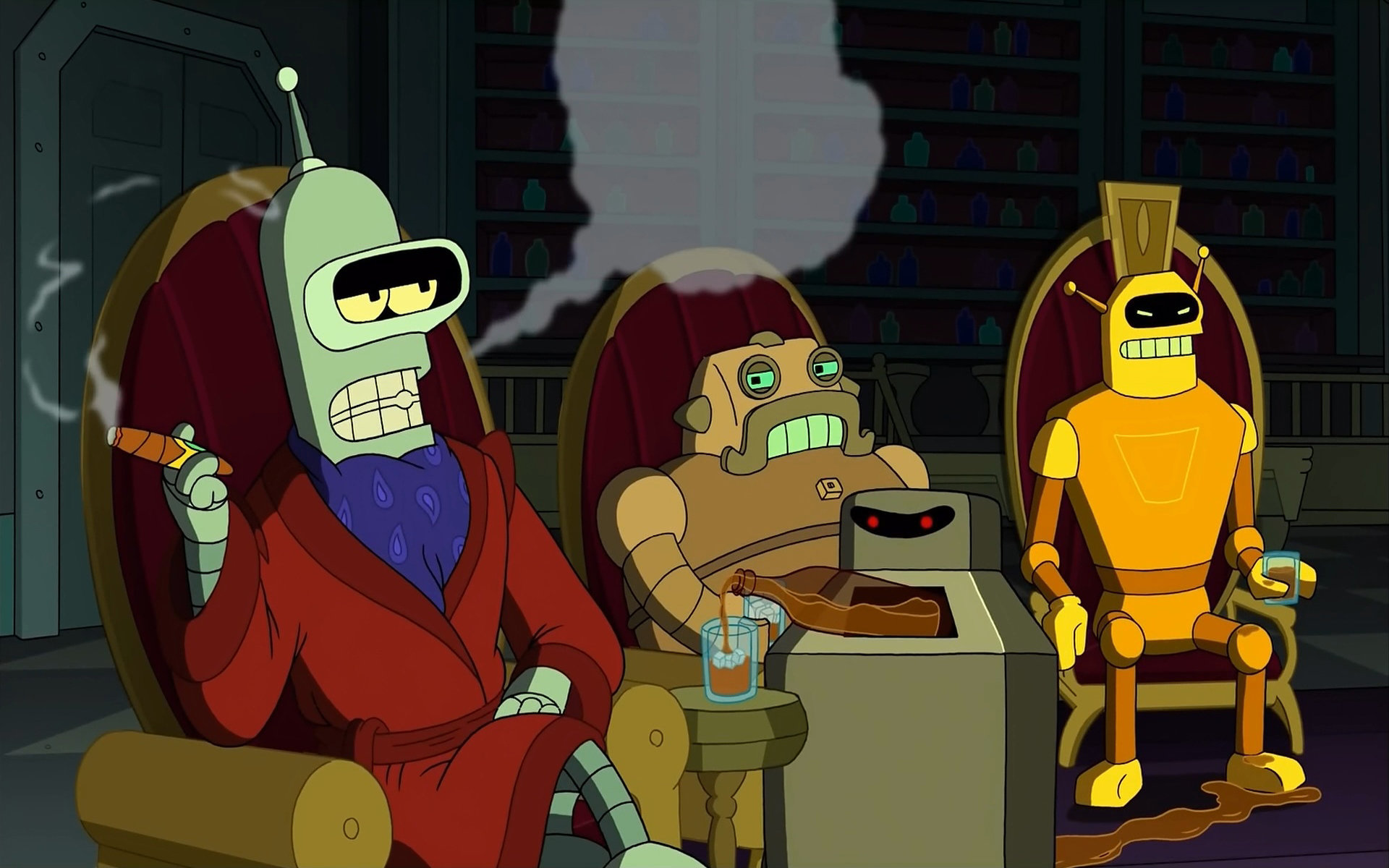 Best Bender (Futurama) background ID:253828 for High Resolution hd 1920x1200 PC