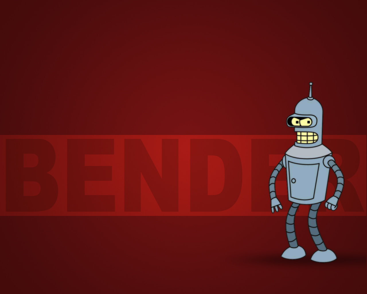 Download hd 1280x1024 Bender (Futurama) computer wallpaper ID:253825 for free