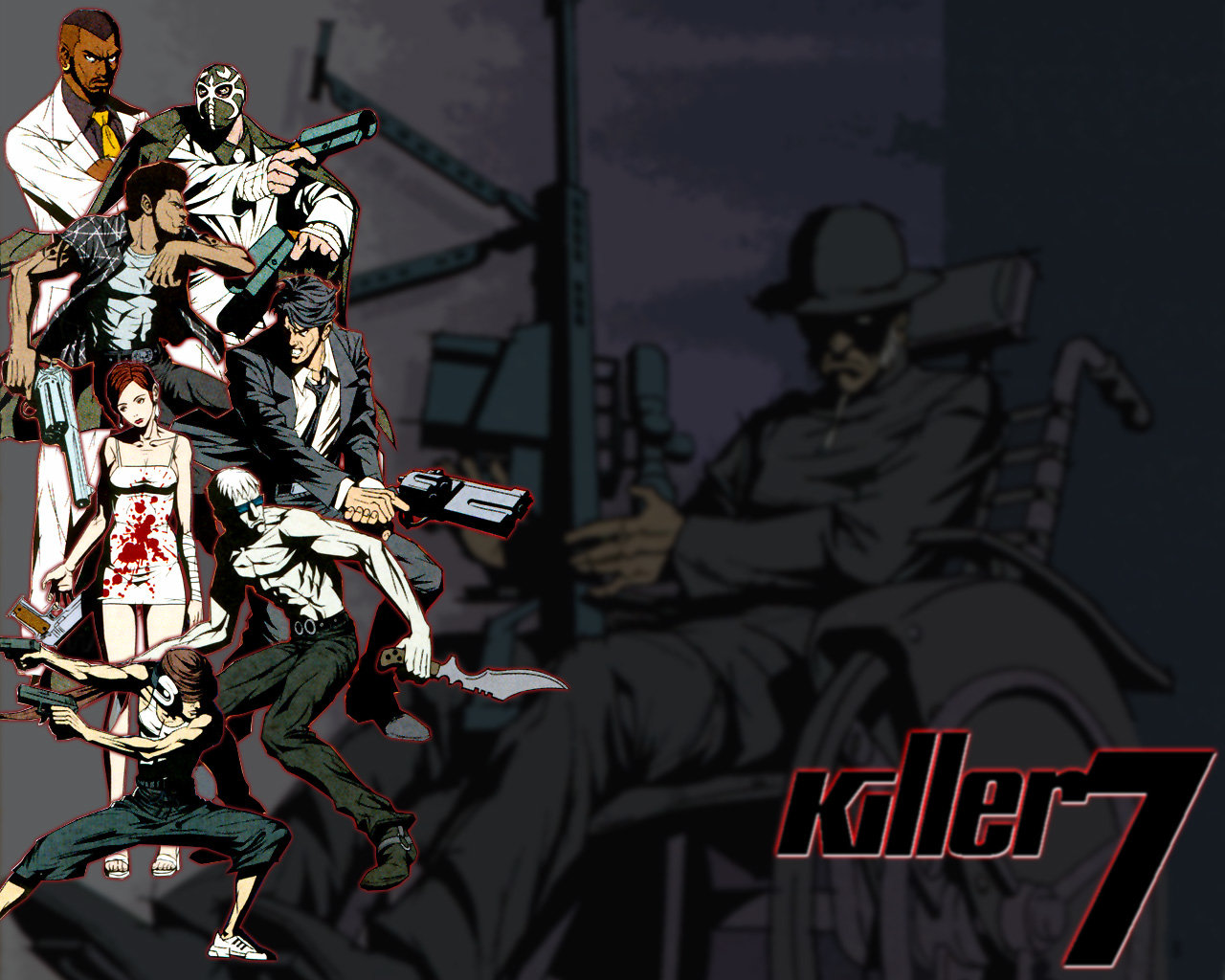 Free download Killer7 background ID:30324 hd 1280x1024 for PC