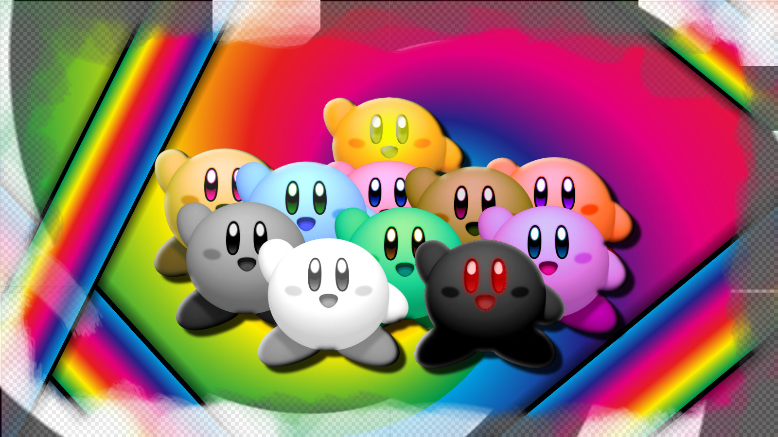 Download hd 1600x900 Kirby desktop wallpaper ID:87164 for free