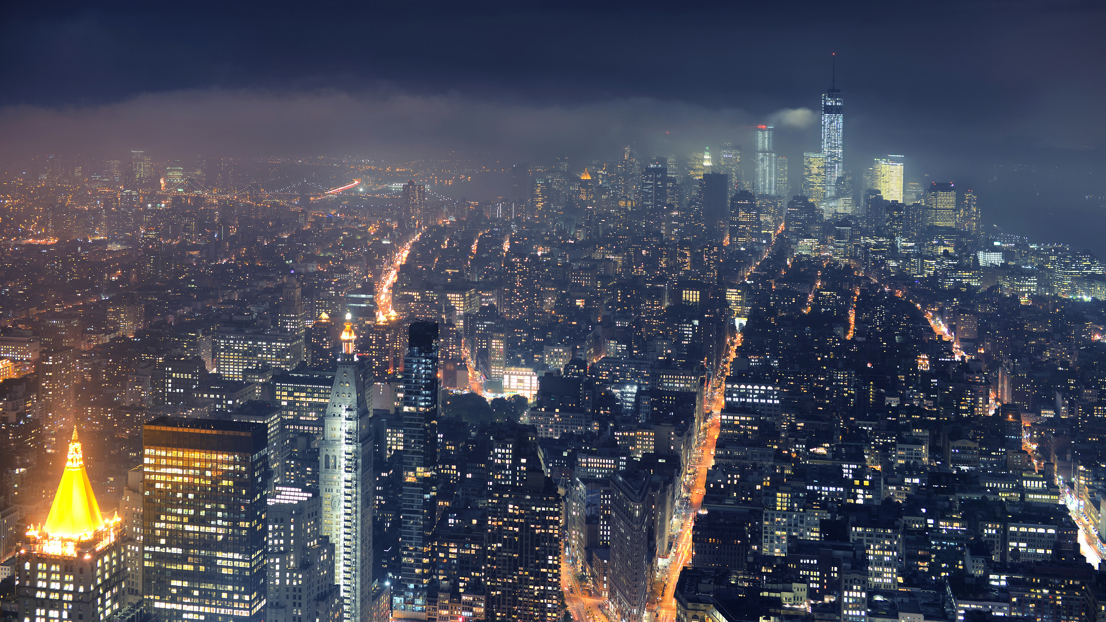 Download 4k New York computer background ID:485984 for free