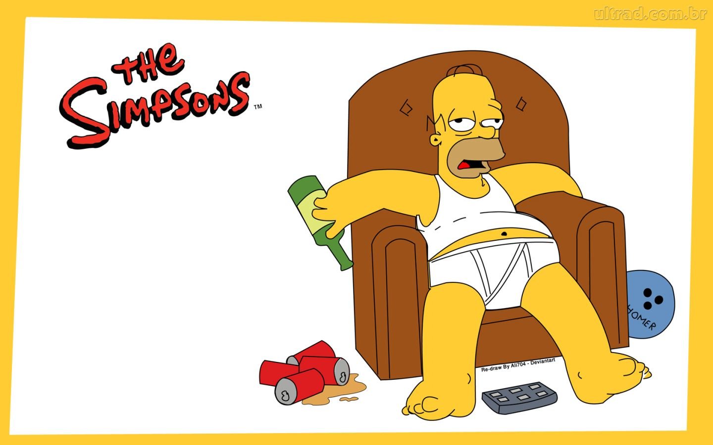 Download hd 1440x900 Homer Simpson computer wallpaper ID:351468 for free
