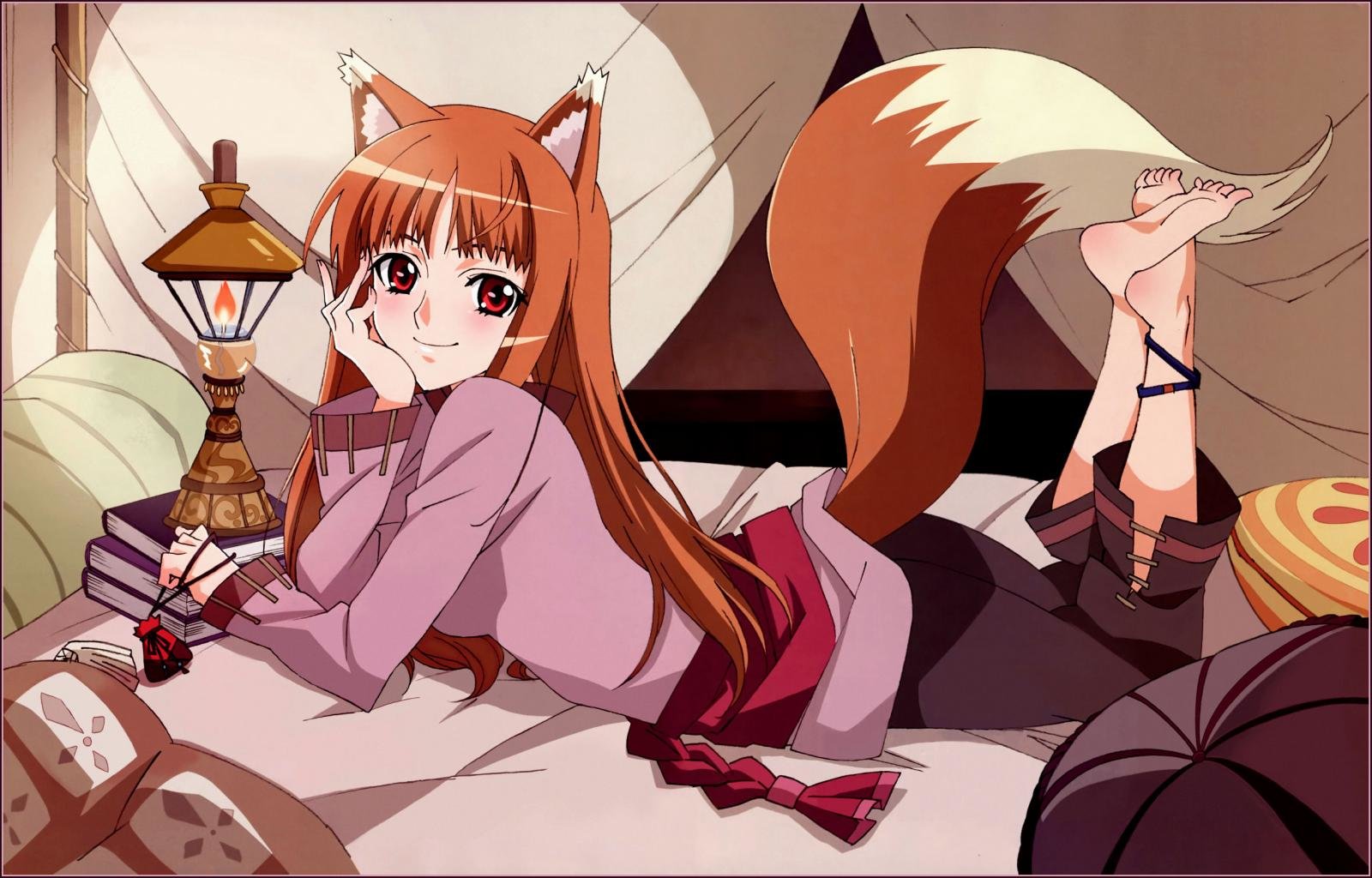 Download hd 1600x1024 Spice And Wolf desktop background ID:399799 for free