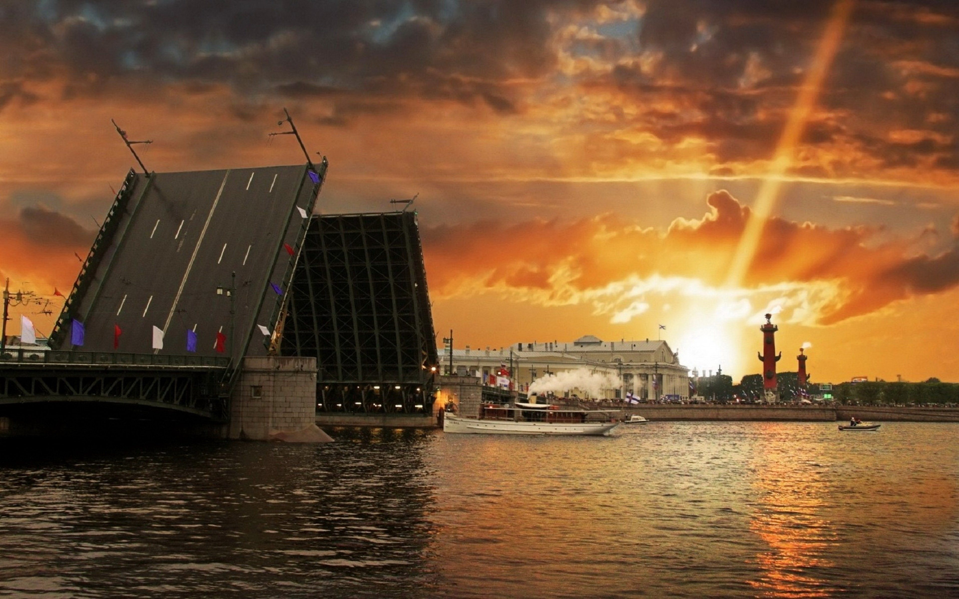 Free download Saint Petersburg background ID:474195 hd 3840x2400 for PC
