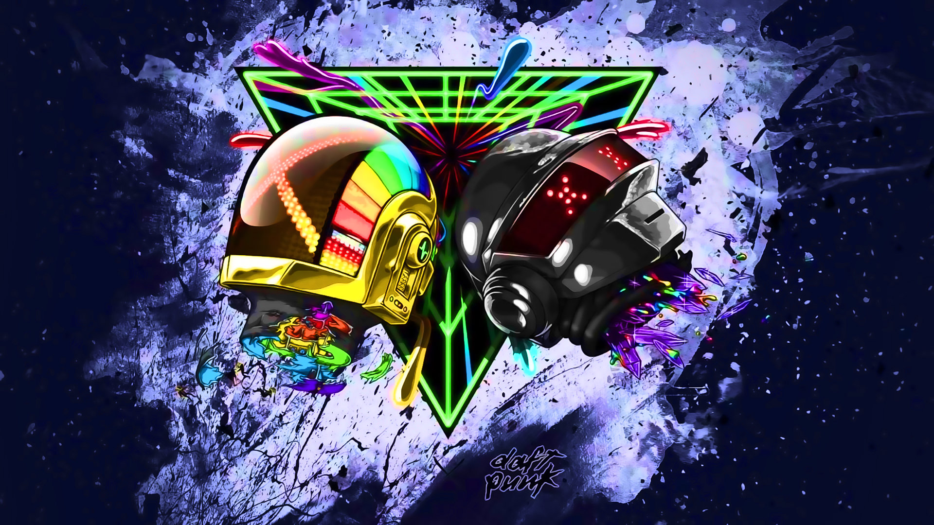 Download hd 1920x1080 Daft Punk computer background ID:129220 for free