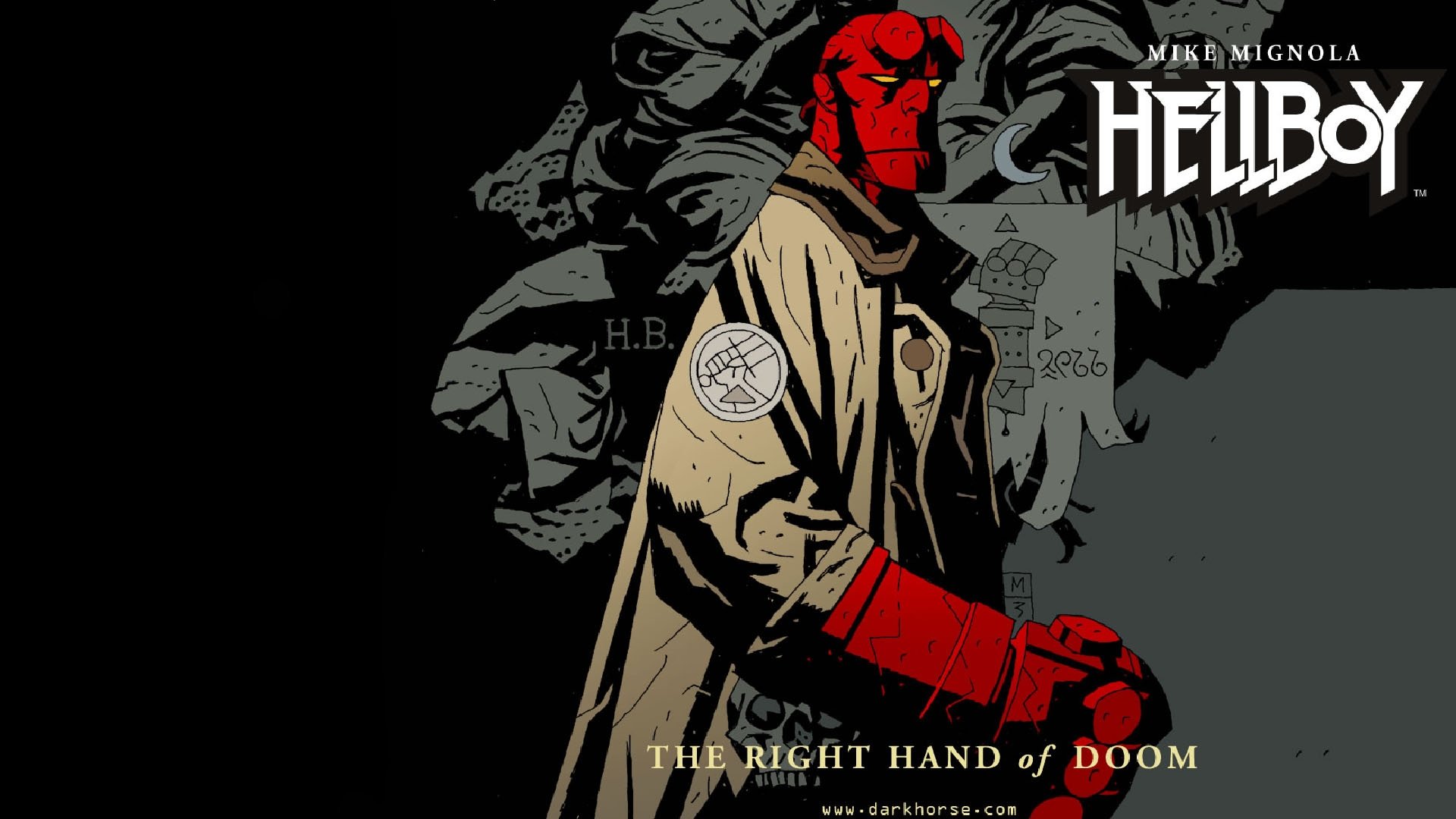 Download hd 1920x1080 Hellboy computer wallpaper ID:397651 for free