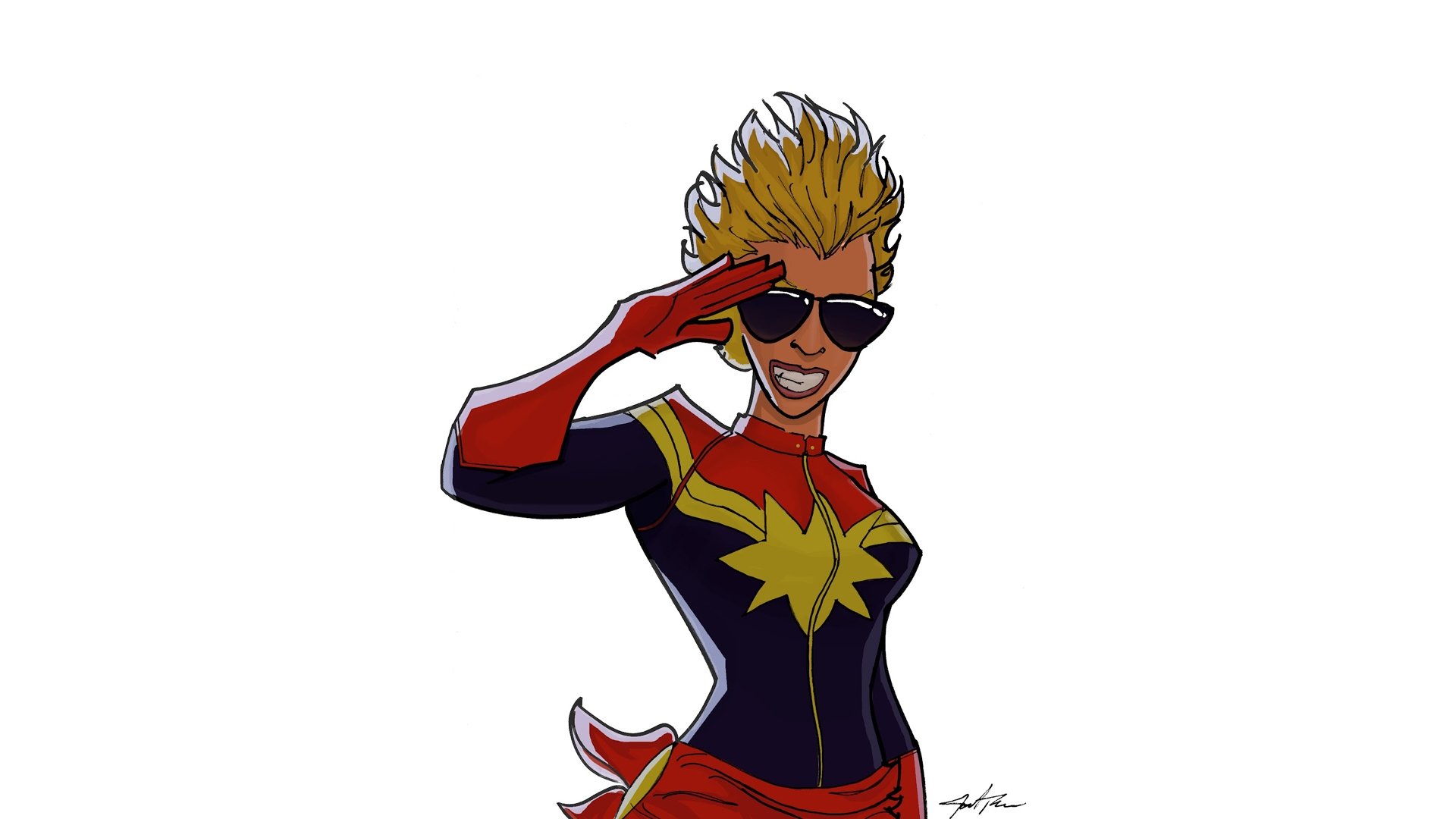 High resolution Captain Marvel hd 1920x1080 background ID:358154 for computer