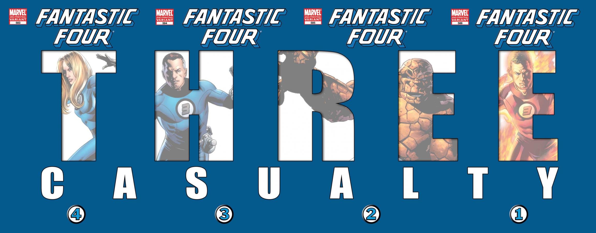 Awesome Fantastic Four comics free wallpaper ID:236668 for dual screen 2304x900 desktop