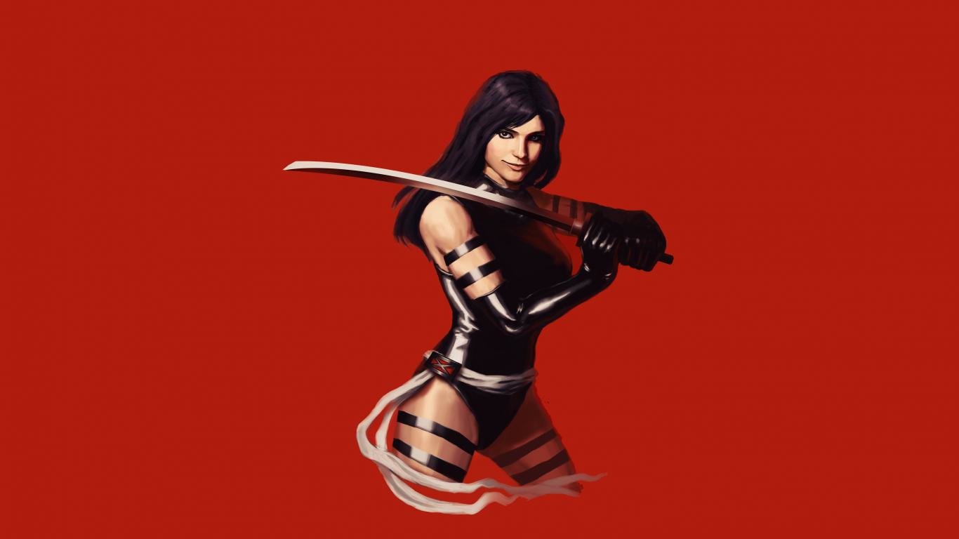 Free Psylocke high quality background ID:438180 for 1366x768 laptop PC