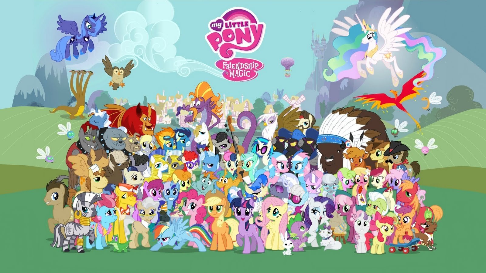 Free download My Little Pony (MLP) wallpaper ID:154073 hd 1600x900 for computer
