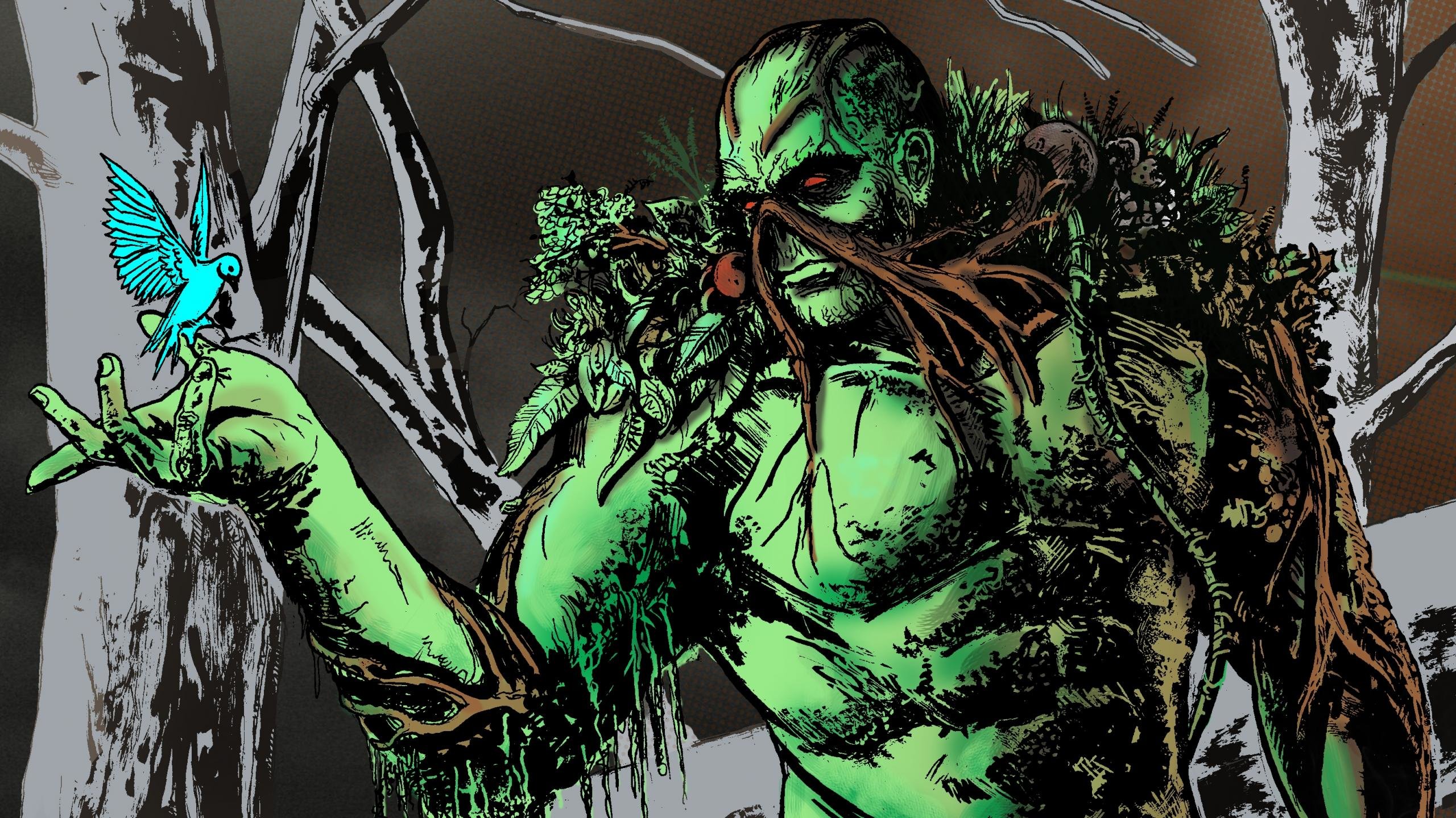 Awesome Swamp Thing free wallpaper ID:86971 for hd 2560x1440 PC