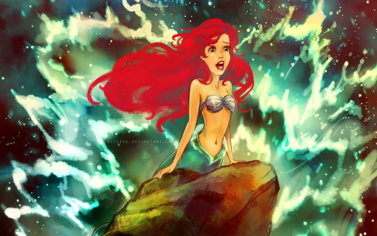Free Little Mermaid high quality background ID:321474 for hd 1280x800 PC