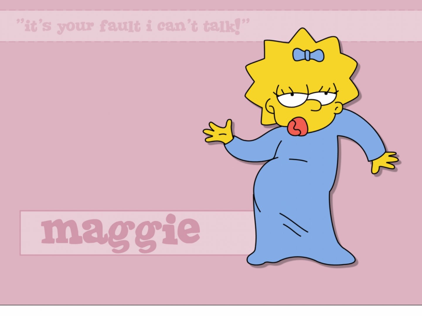 Best Maggie Simpson wallpaper ID:351765 for High Resolution hd 1440x1080 computer