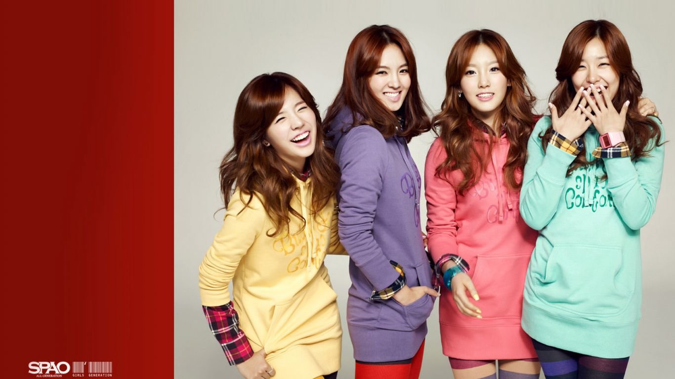 Free SNSD (Girls generation) high quality background ID:193003 for hd 1366x768 desktop
