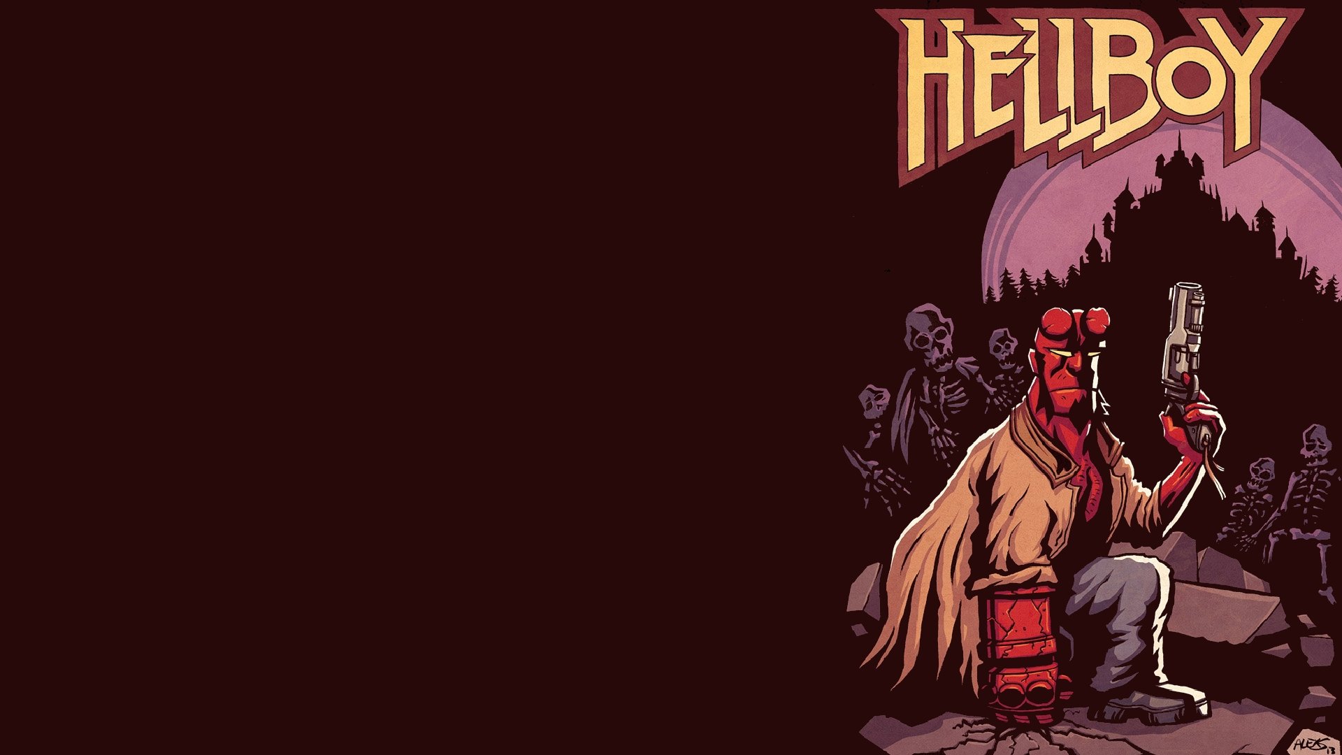 Free download Hellboy wallpaper ID:397699 hd 1080p for PC