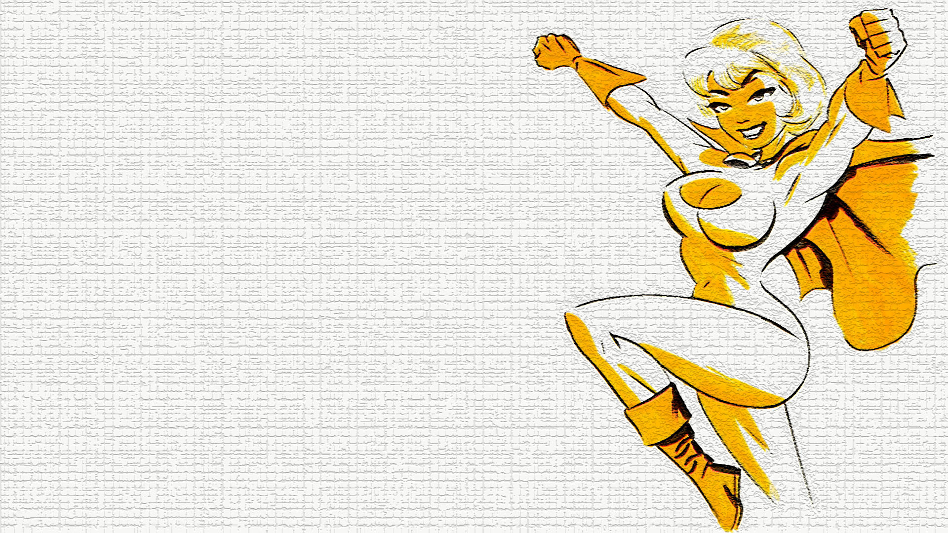 High resolution Power Girl 1080p background ID:238398 for desktop
