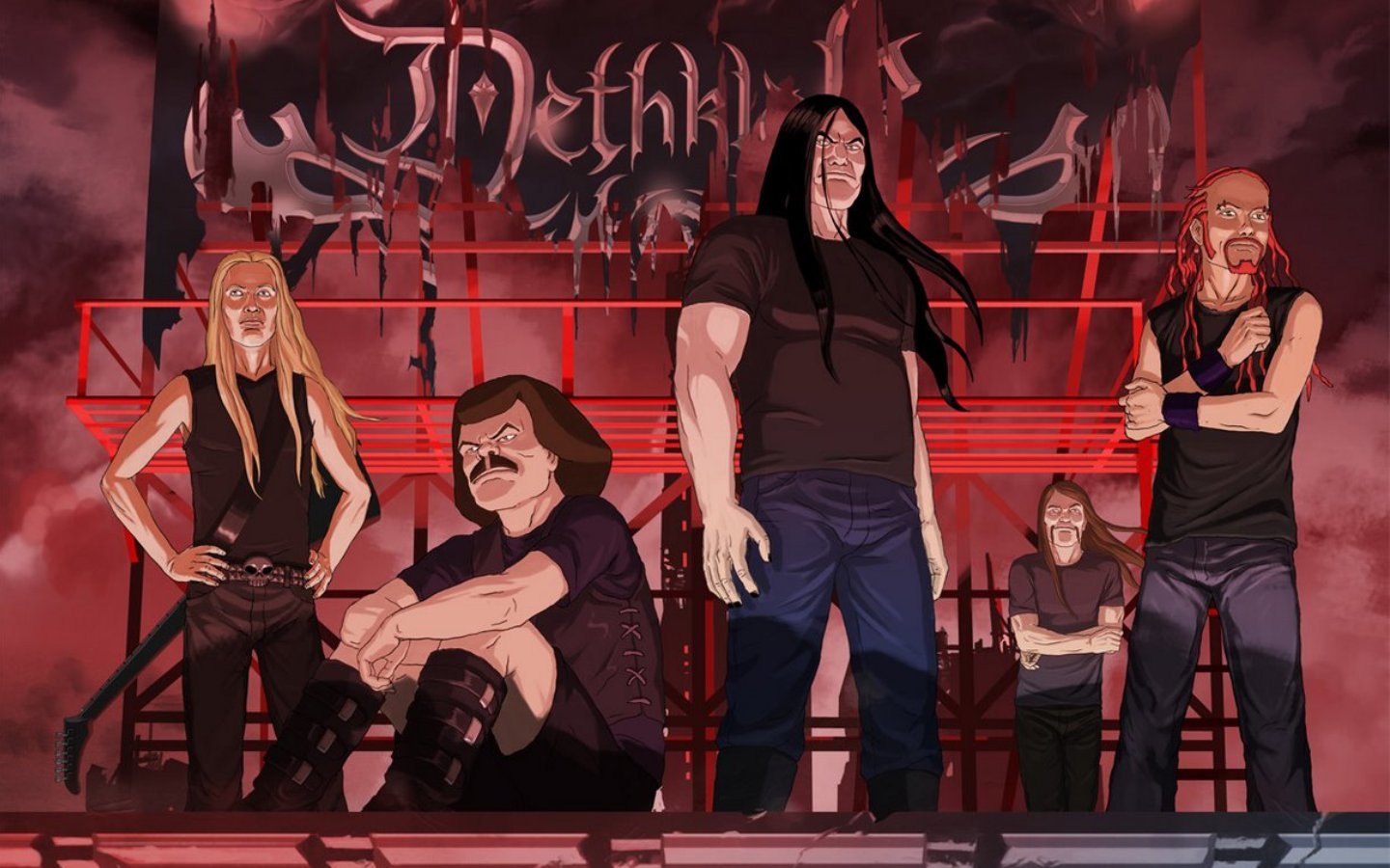 Free Metalocalypse high quality background ID:349390 for hd 1440x900 computer
