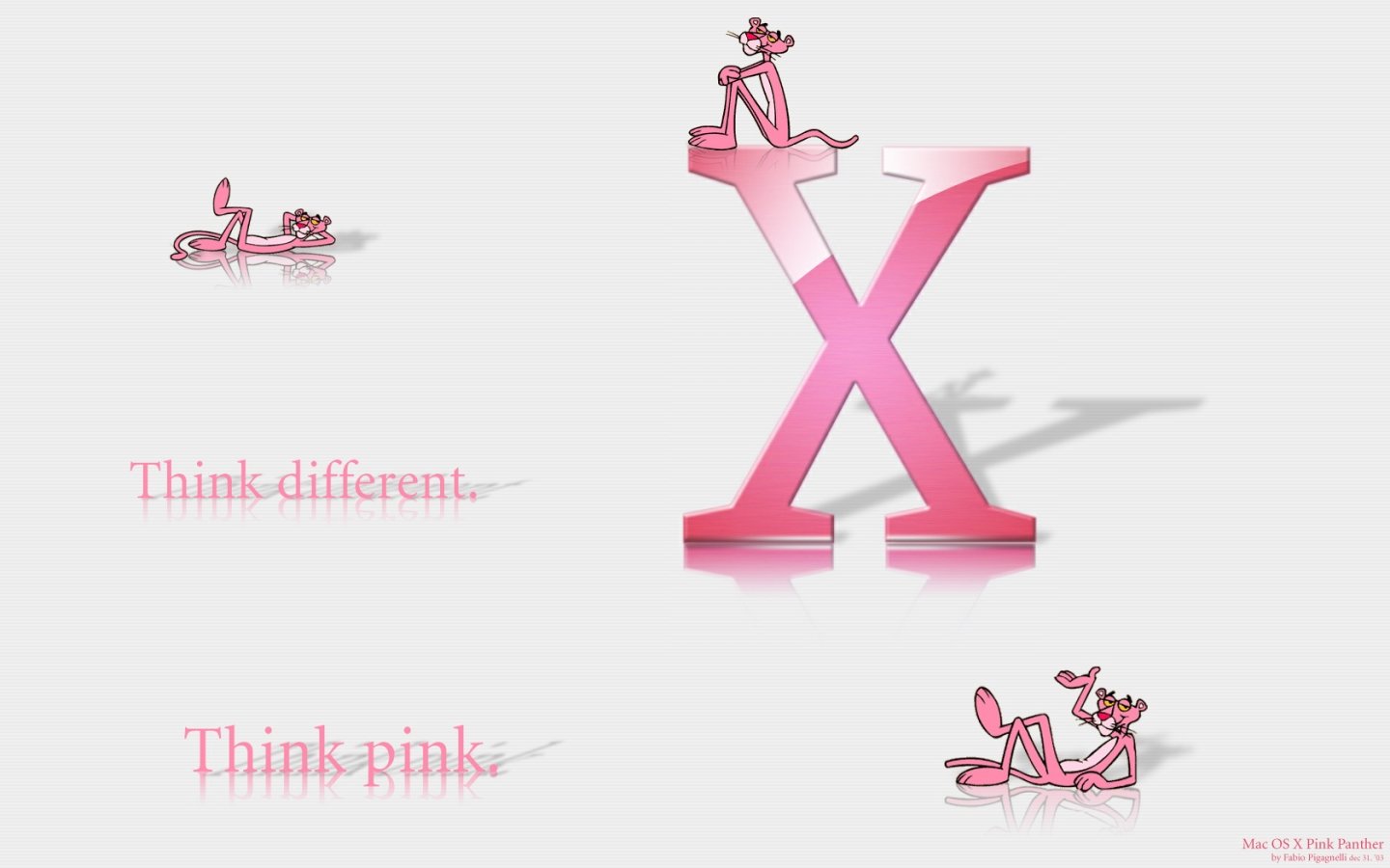 Download hd 1440x900 Pink Panther PC background ID:384861 for free