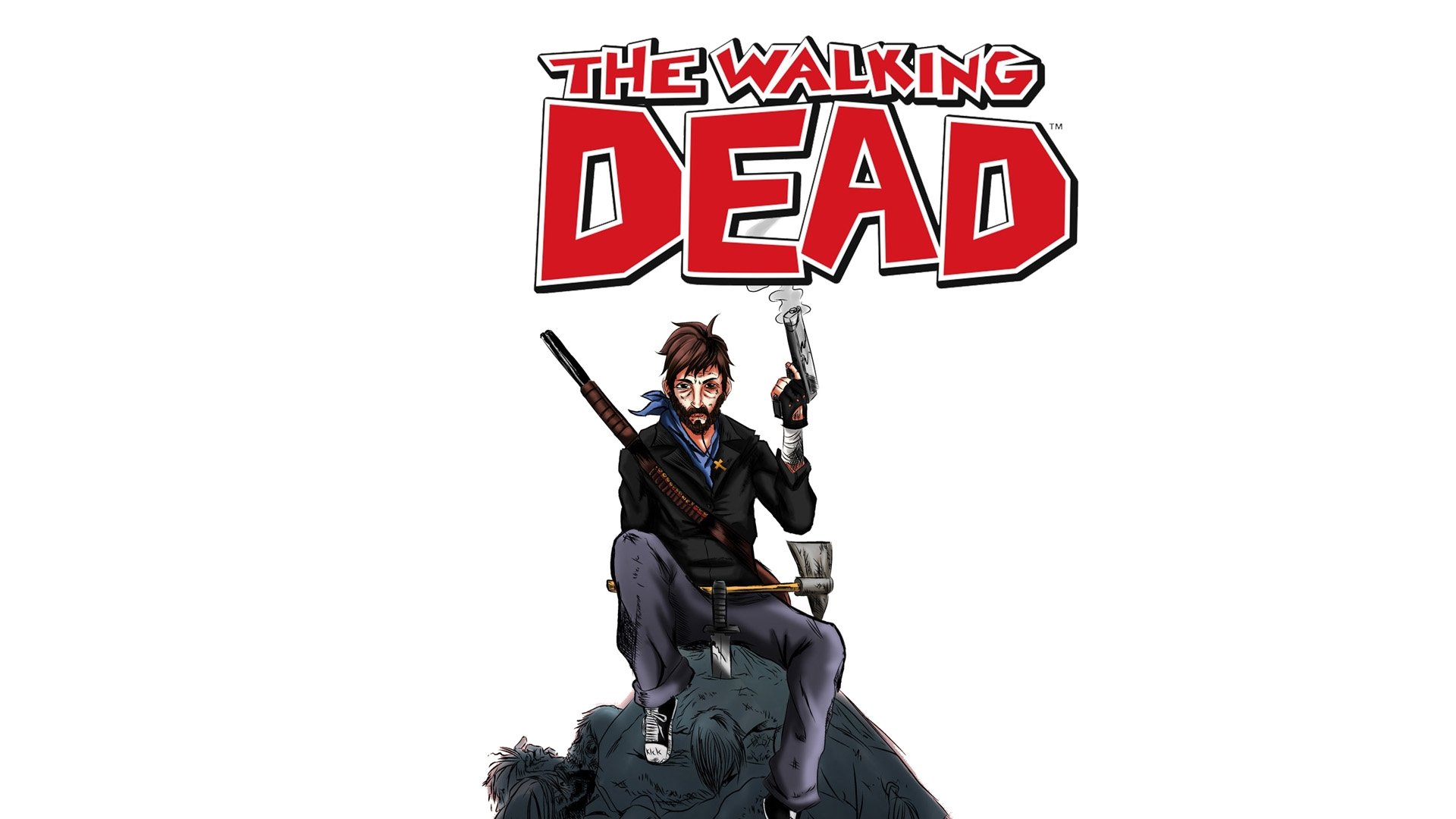 Download full hd 1920x1080 Walking Dead Comics computer background ID:84413 for free