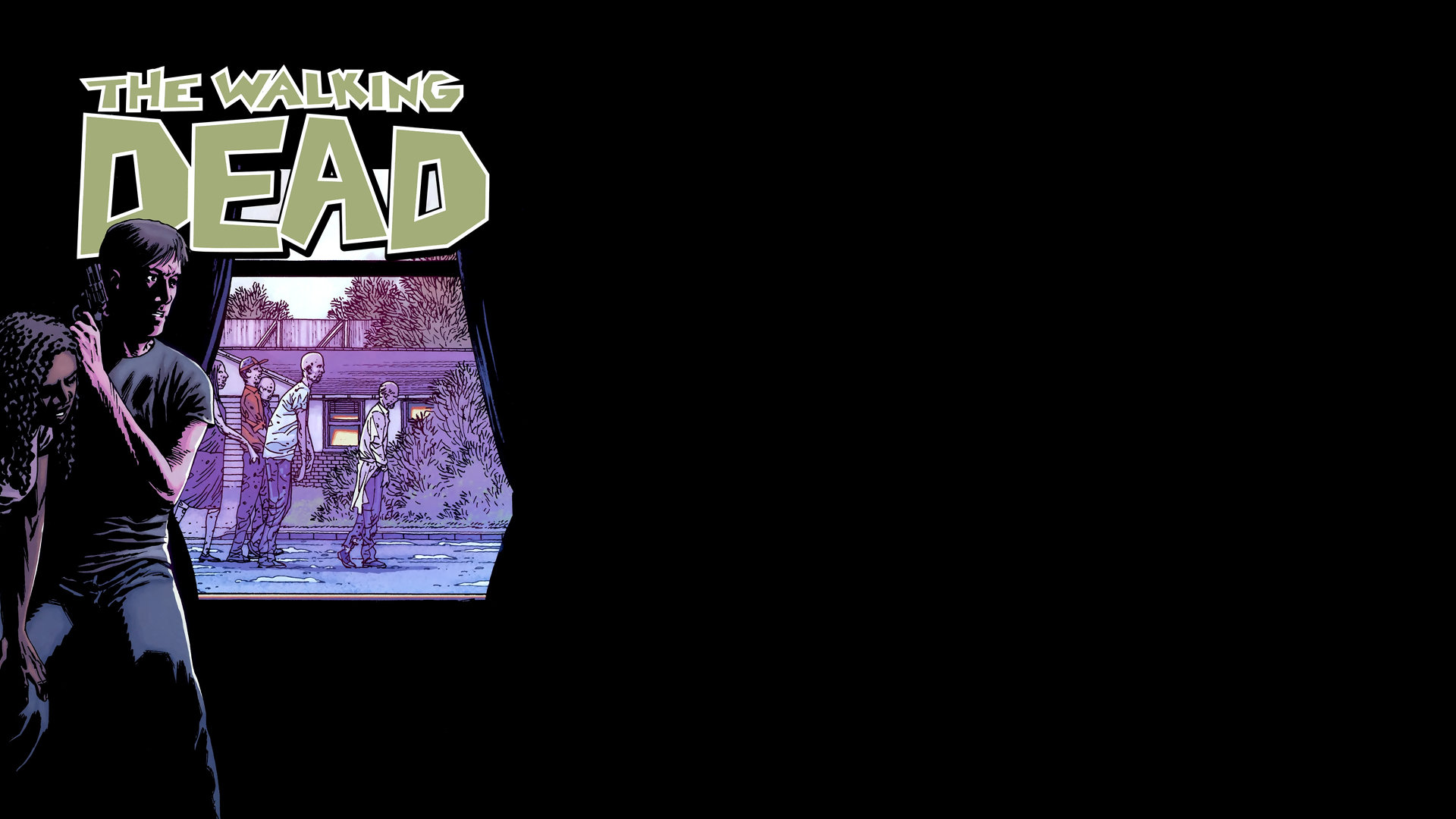High resolution Walking Dead Comics hd 1920x1080 wallpaper ID:84411 for PC