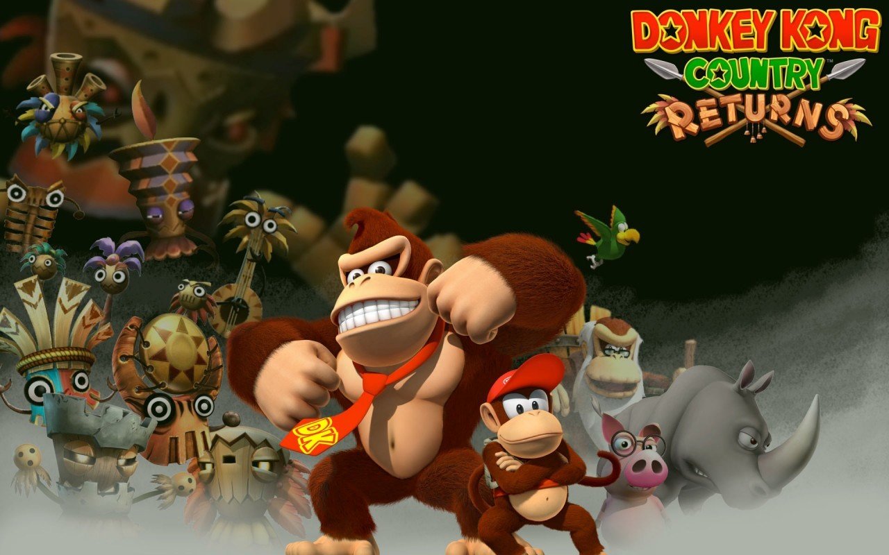 Free download Donkey Kong Country Returns wallpaper ID:62492 hd 1280x800 for PC