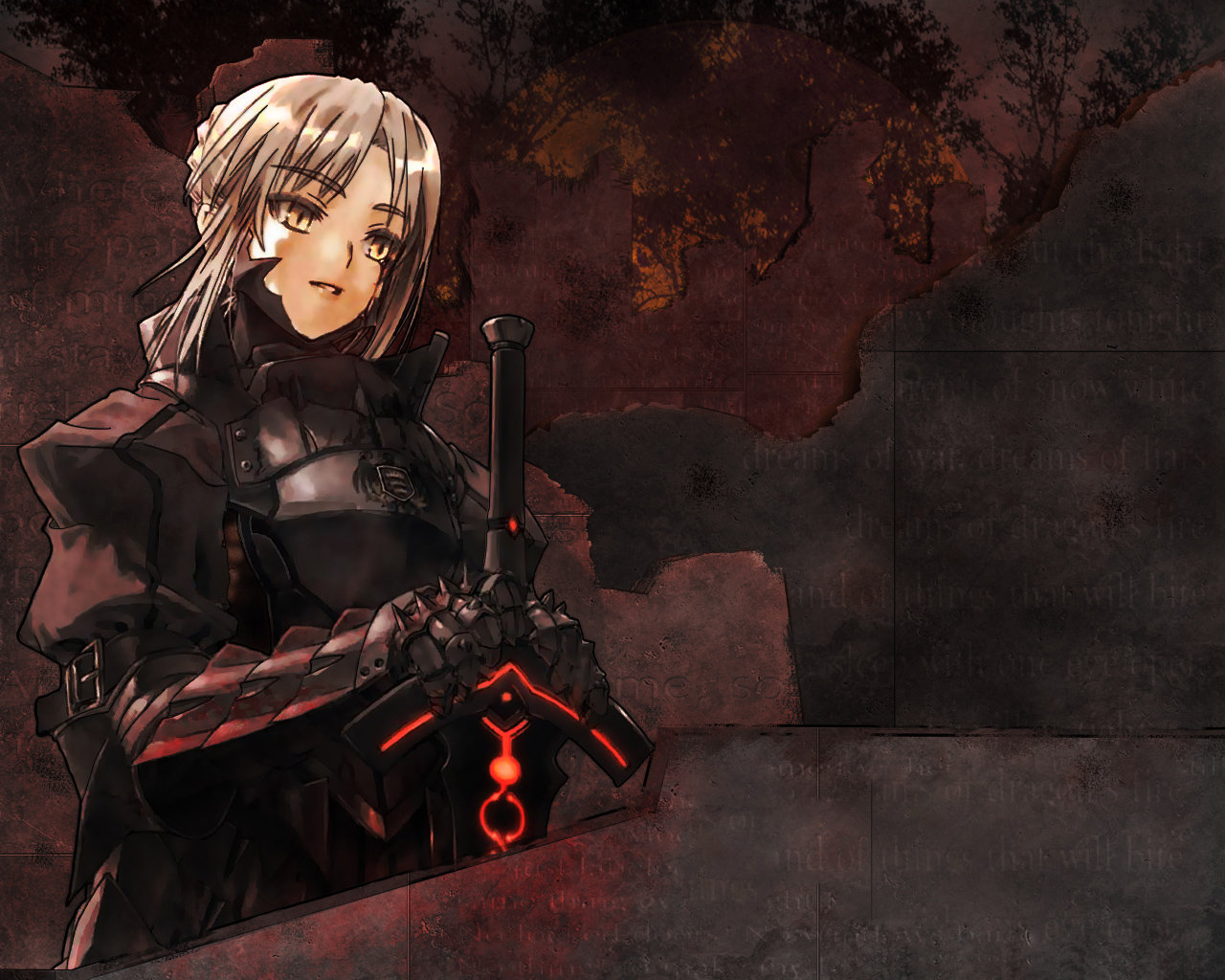 High resolution Saber Alter hd 1280x1024 background ID:469068 for computer