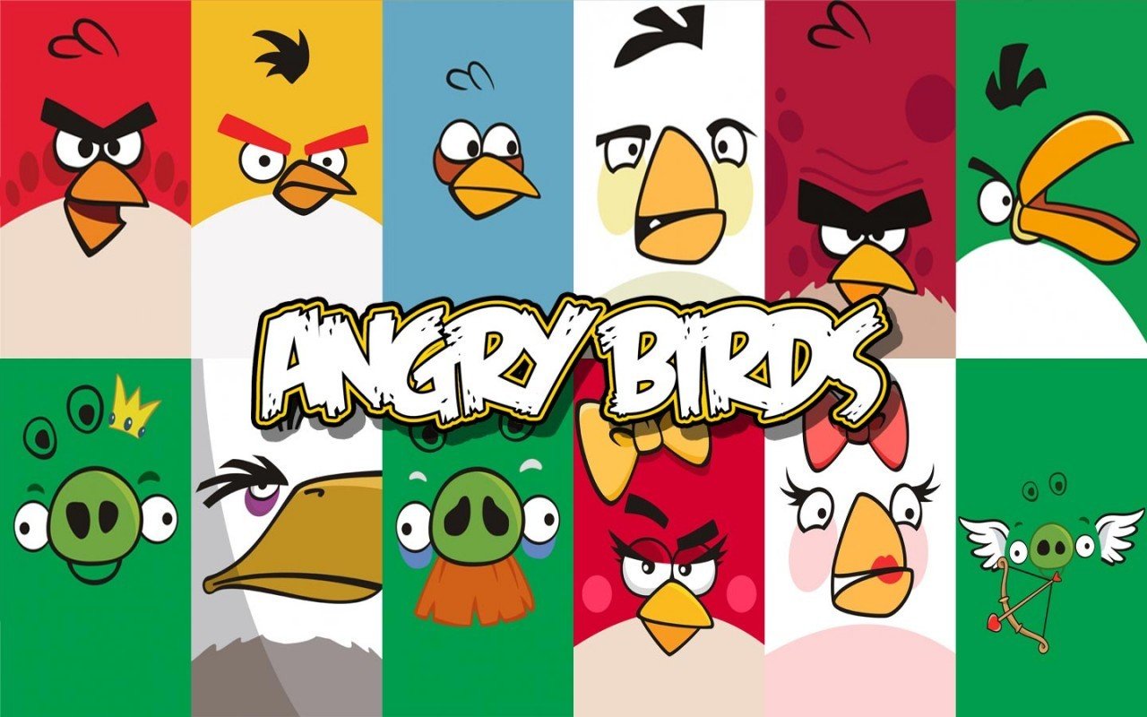 Free download Angry Birds background ID:256645 hd 1280x800 for desktop