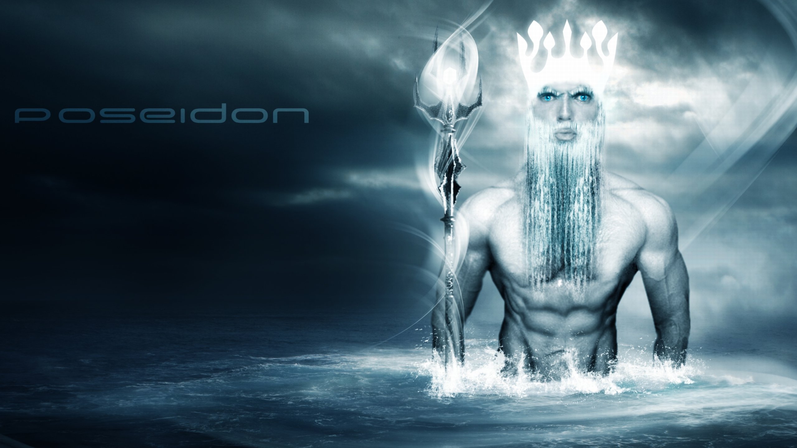Download hd 2560x1440 Poseidon desktop wallpaper ID:162762 for free