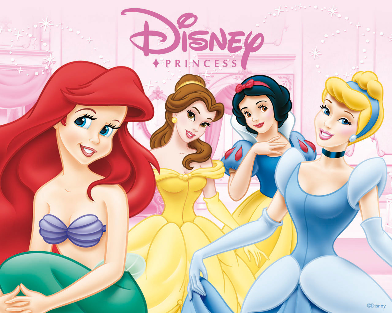 Free download Disney Princesses background ID:334386 hd 1280x1024 for computer