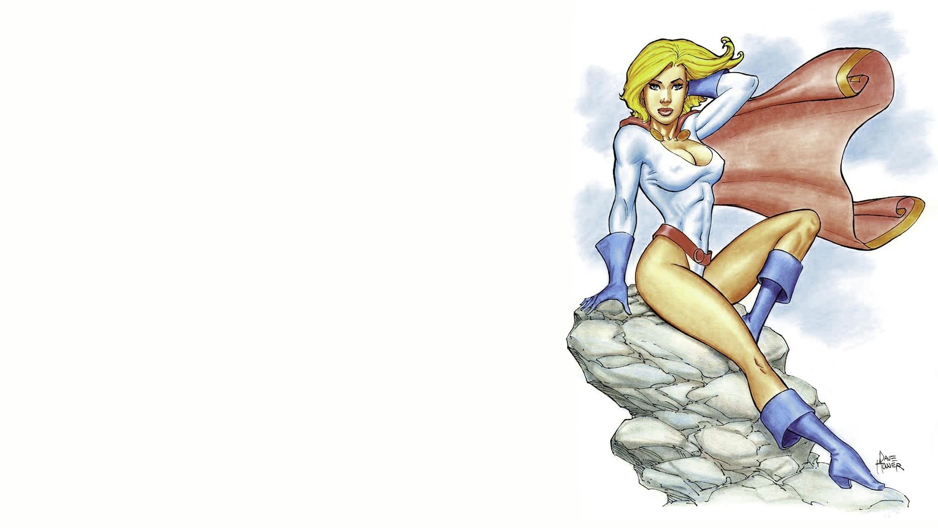 High resolution Power Girl full hd 1080p background ID:238413 for PC