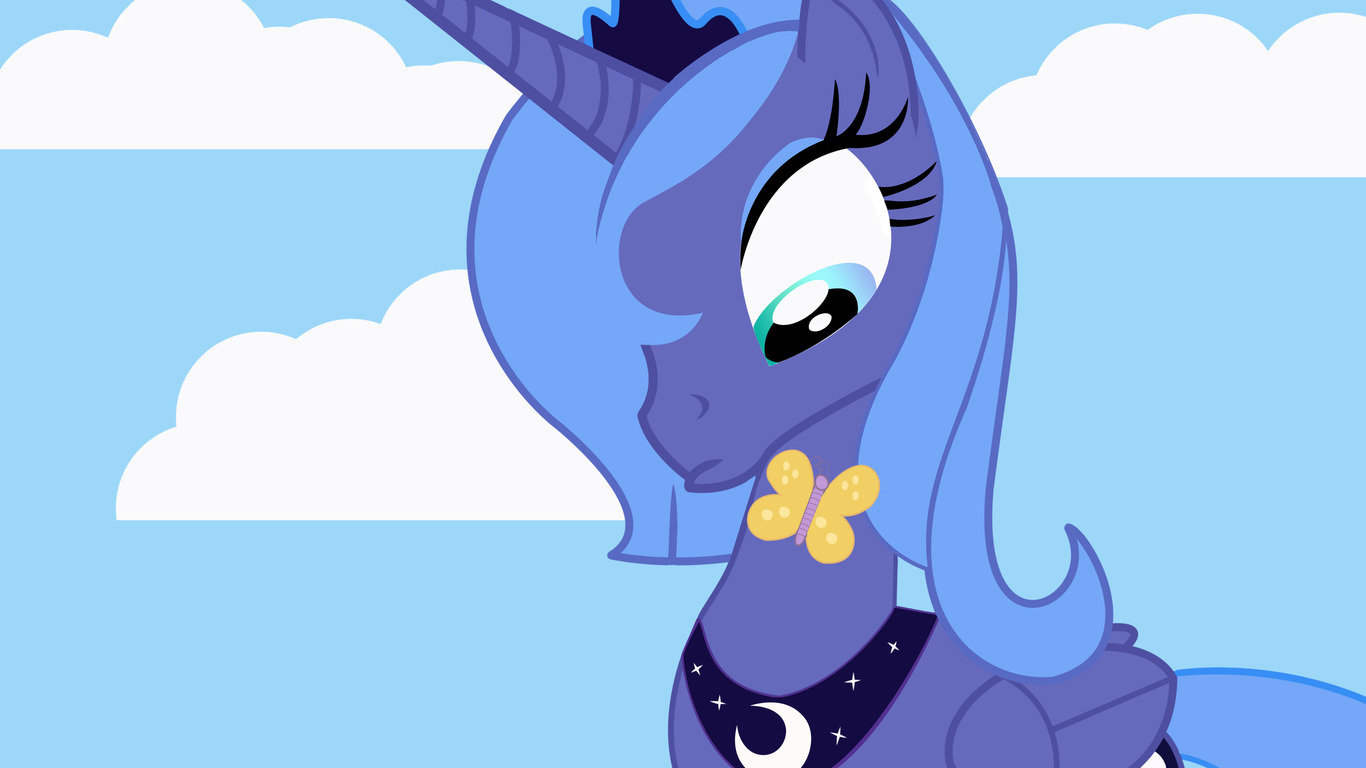Best Princess Luna background ID:154349 for High Resolution 1366x768 laptop PC