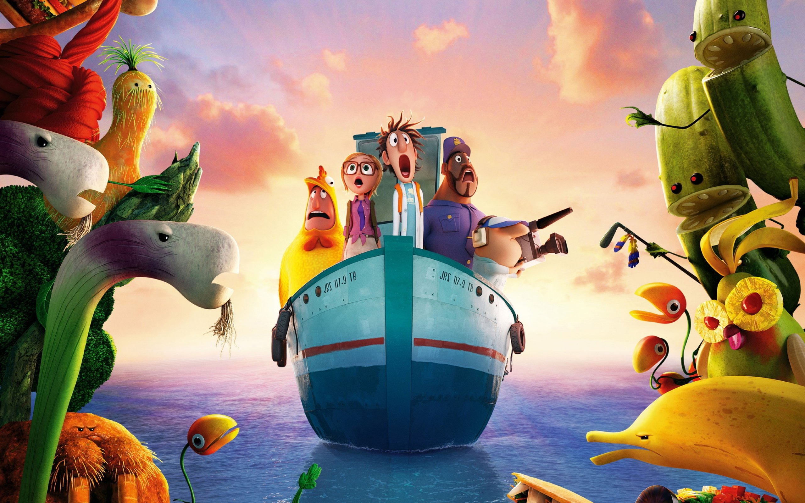 Best Cloudy With A Chance Of Meatballs 2 background ID:164021 for High Resolution hd 2560x1600 computer