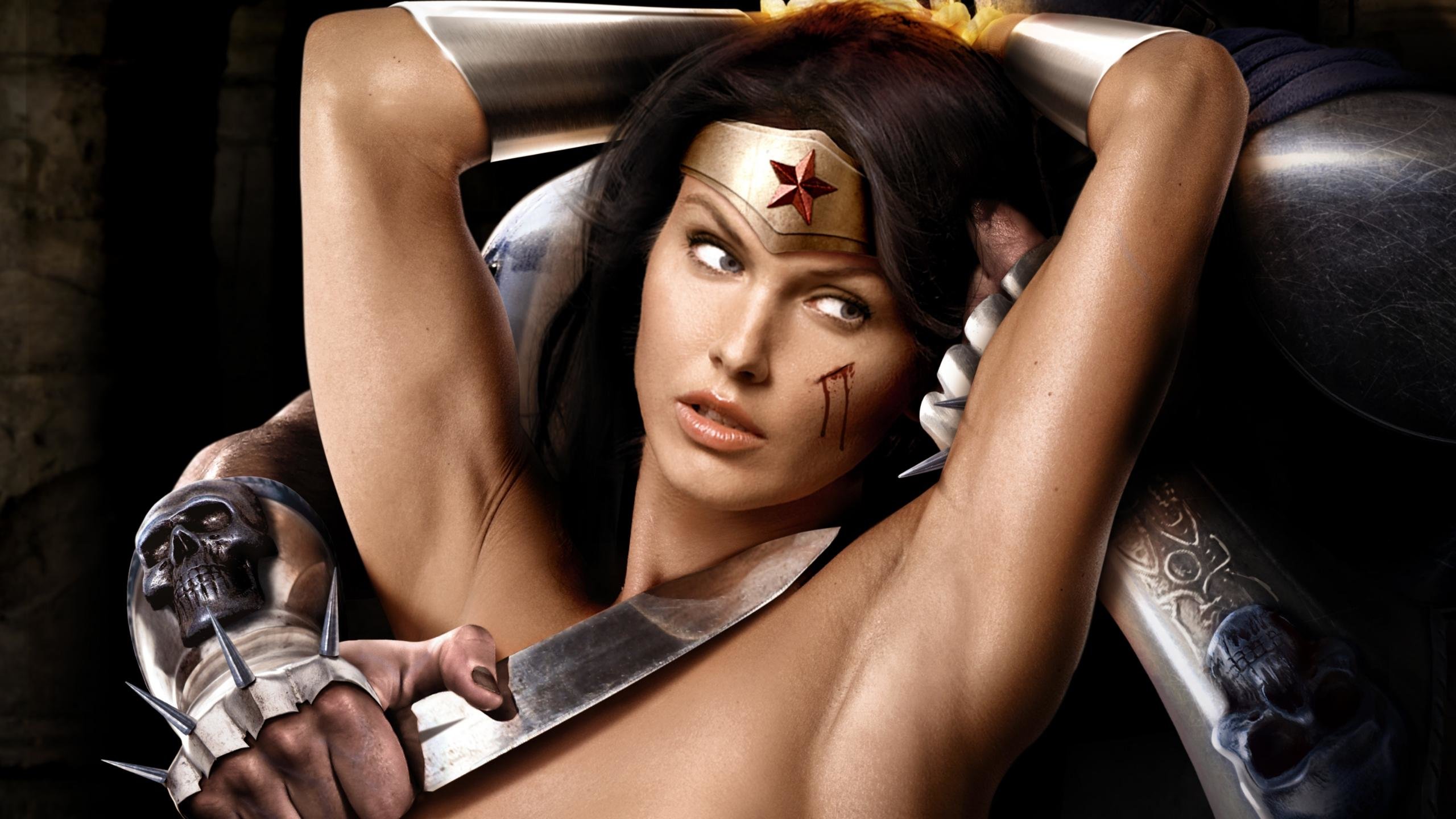 Download hd 2560x1440 Wonder Woman PC background ID:240289 for free