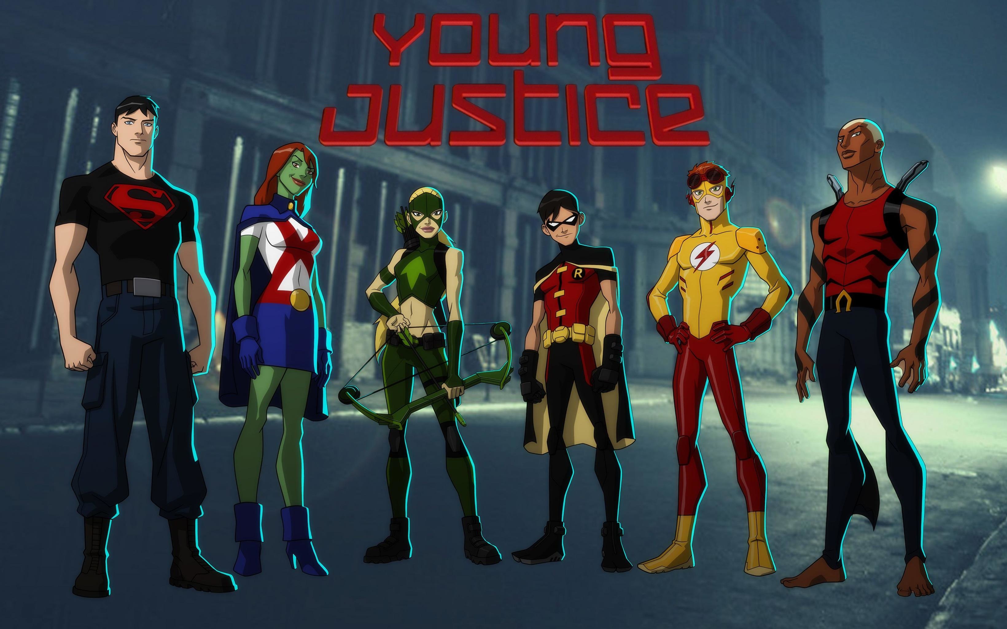 Download hd 3280x2048 Young Justice computer background ID:391173 for free