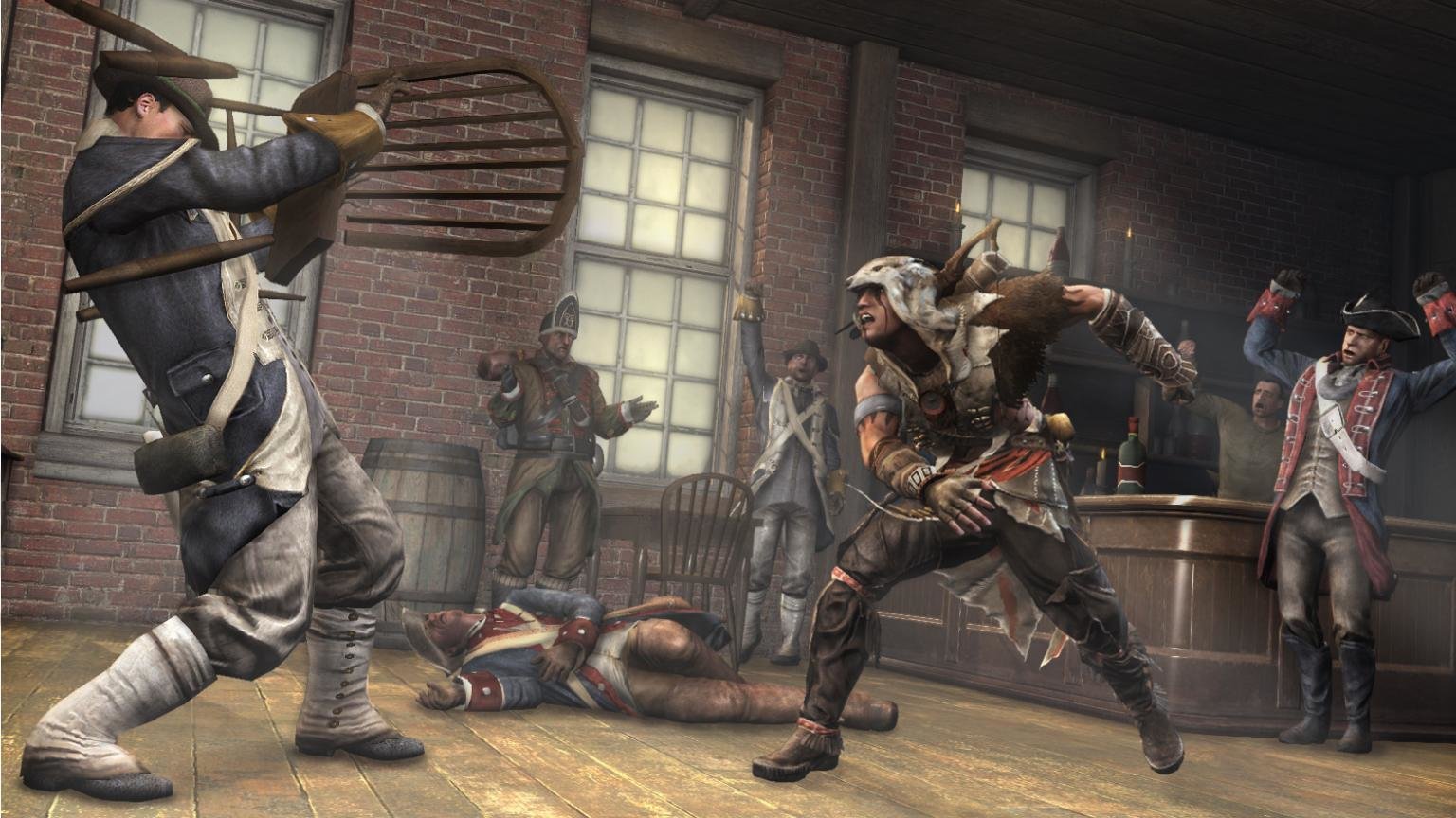 High resolution Assassin's Creed 3 hd 1536x864 wallpaper ID:447193 for desktop