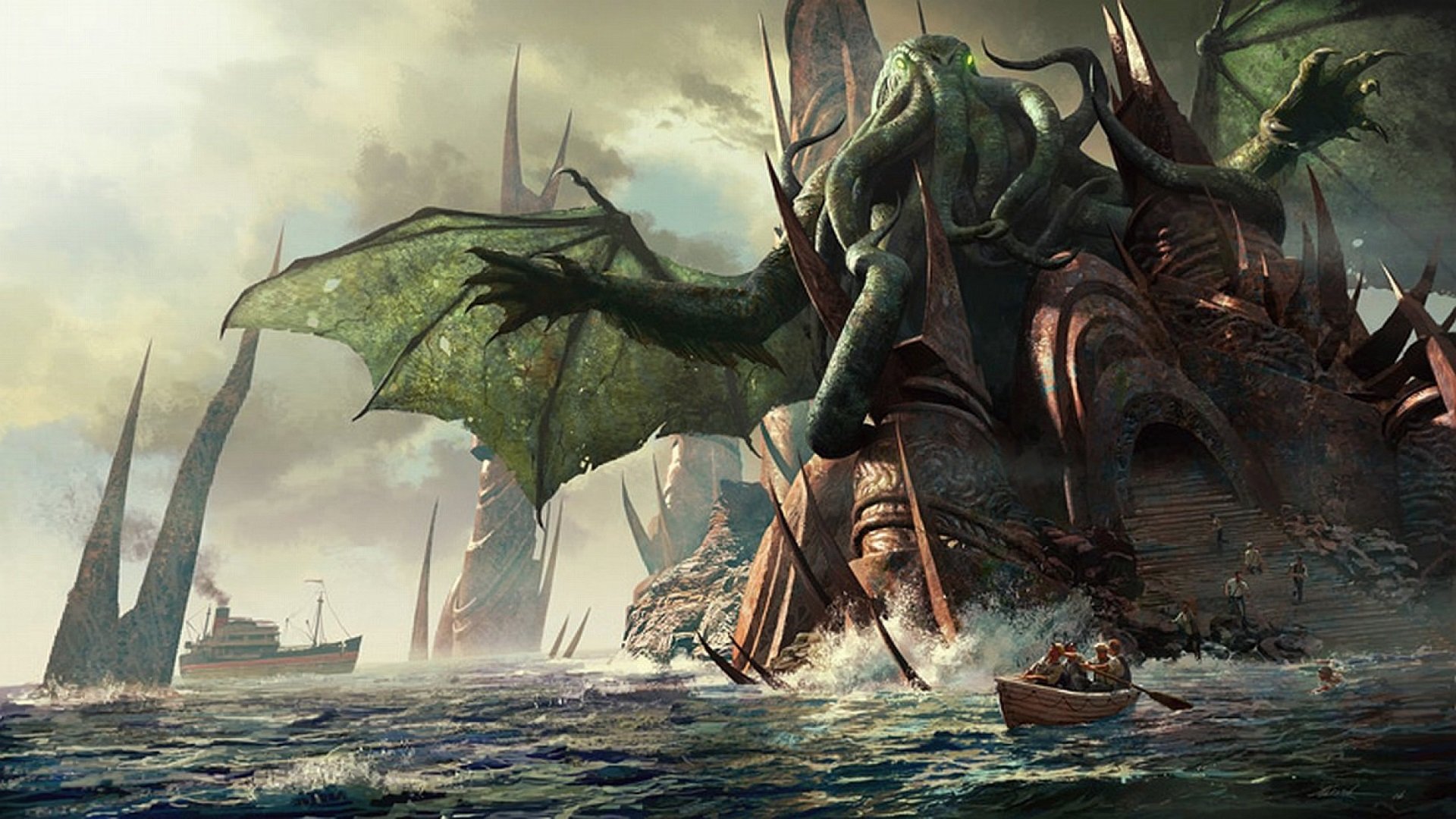 Awesome Cthulhu free background ID:351016 for hd 1920x1080 desktop