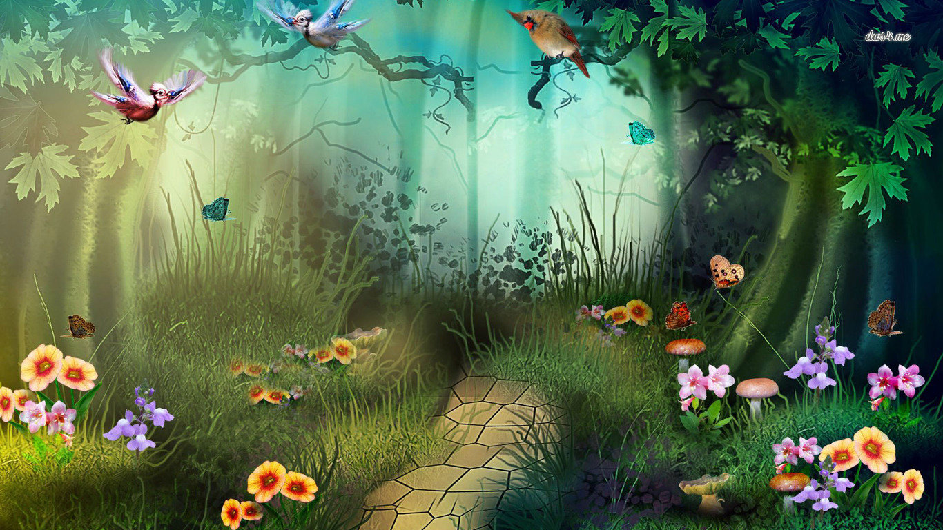 Free download Fantasy forest wallpaper ID:20343 laptop for desktop