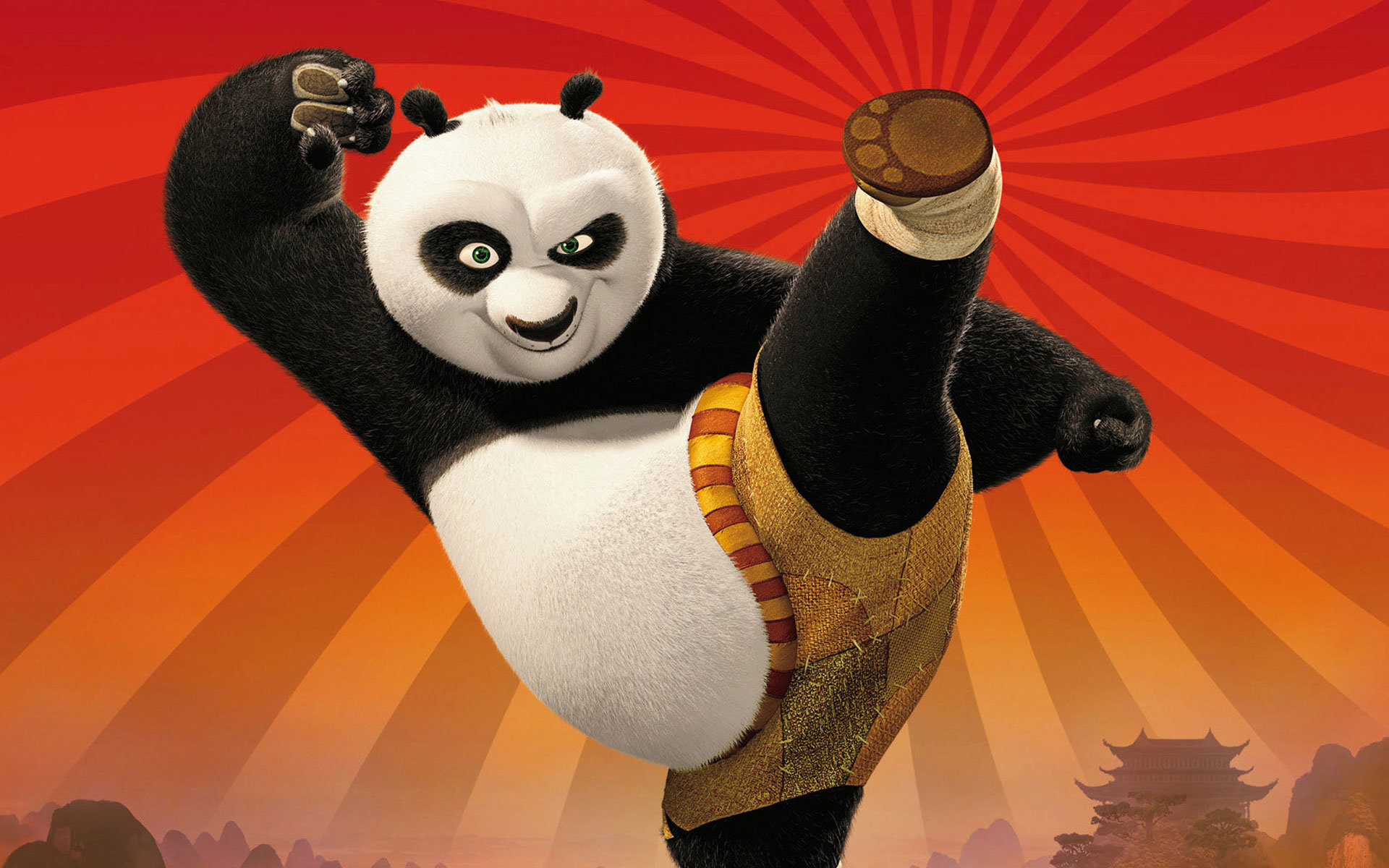 High resolution Kung Fu Panda hd 1920x1200 background ID:195926 for desktop