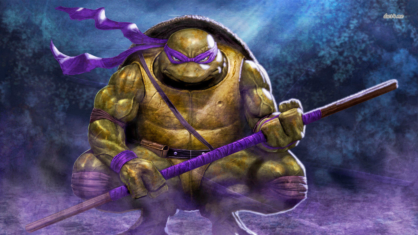 High resolution Teenage Mutant Ninja Turtles (TMNT) 1366x768 laptop wallpaper ID:111261 for PC